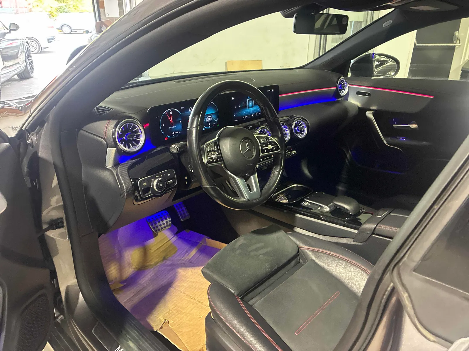 Interior driver side