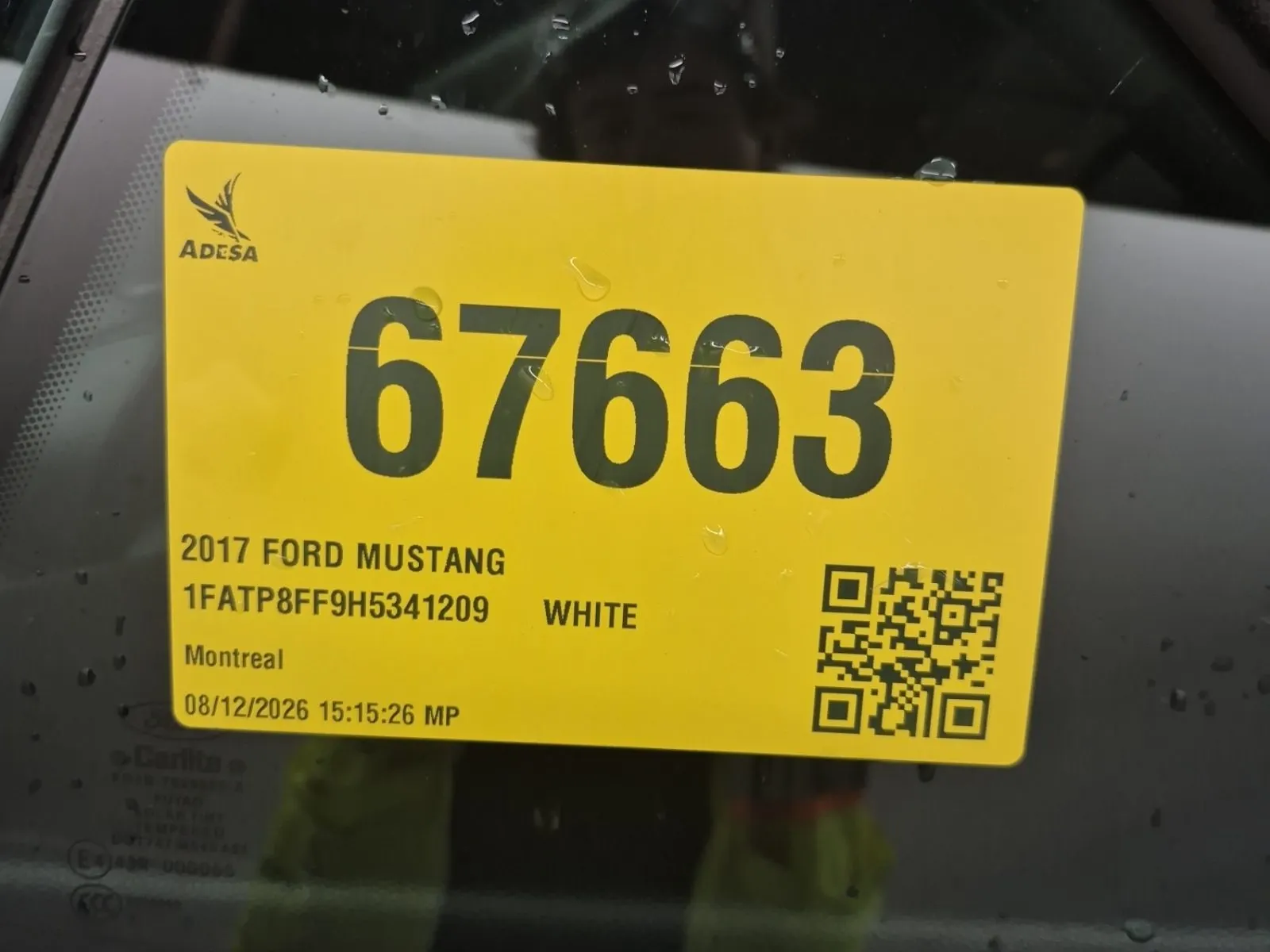 Inventory Label Photo