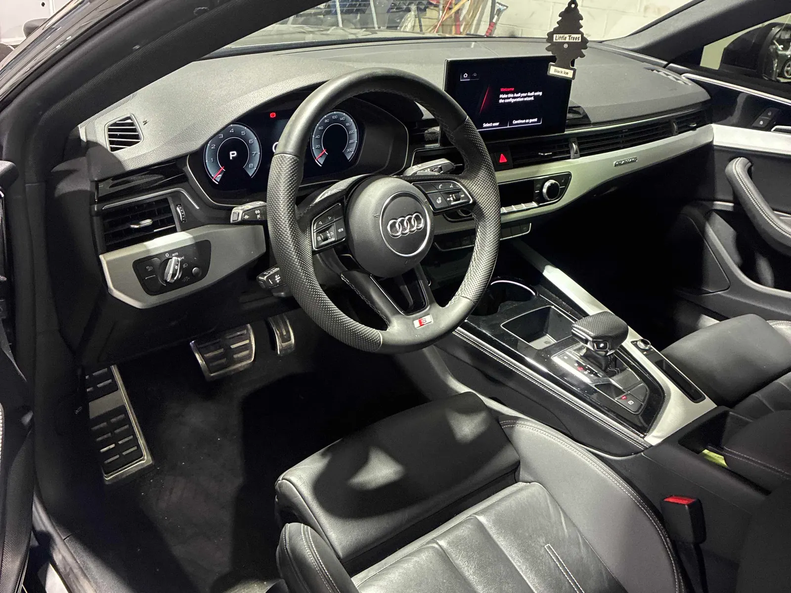 Interior driver side