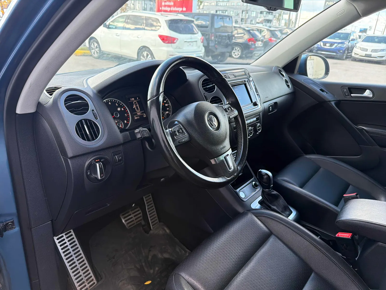 Interior driver side