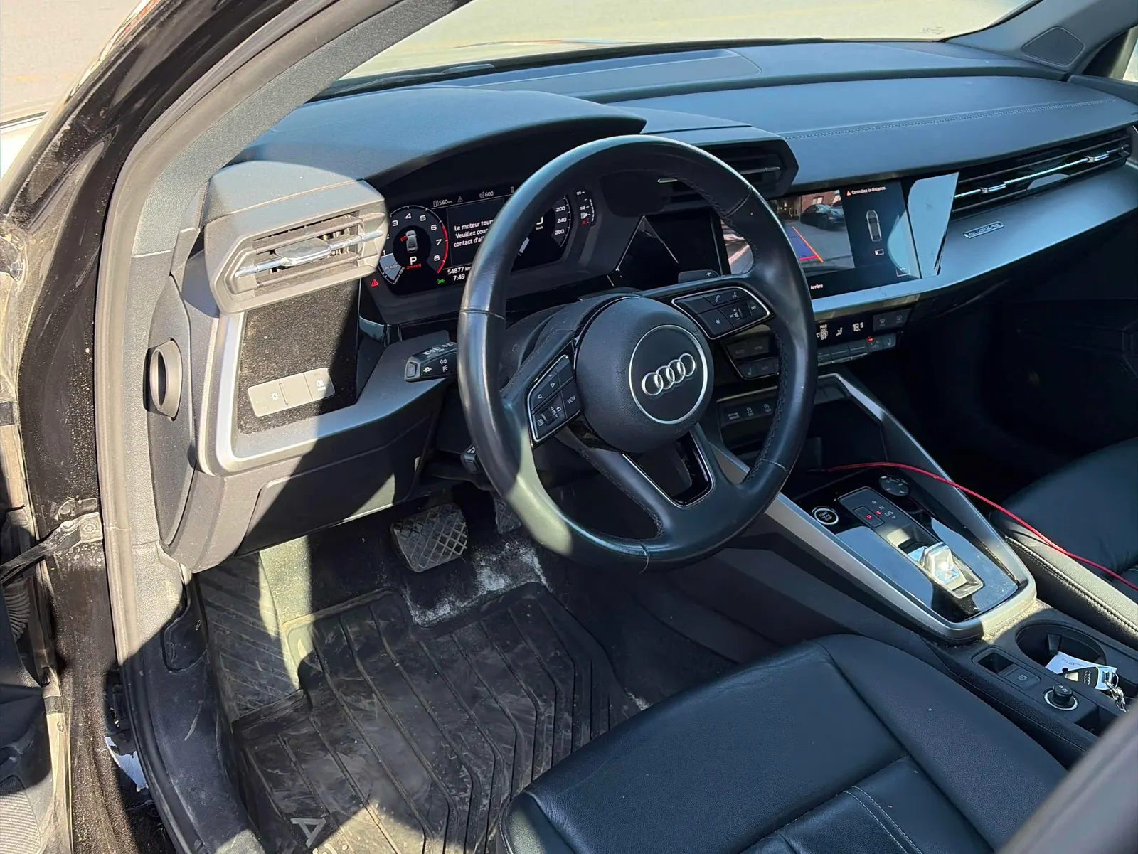 Interior driver side
