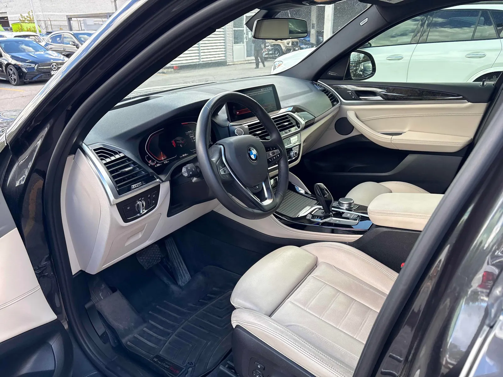 Interior driver side