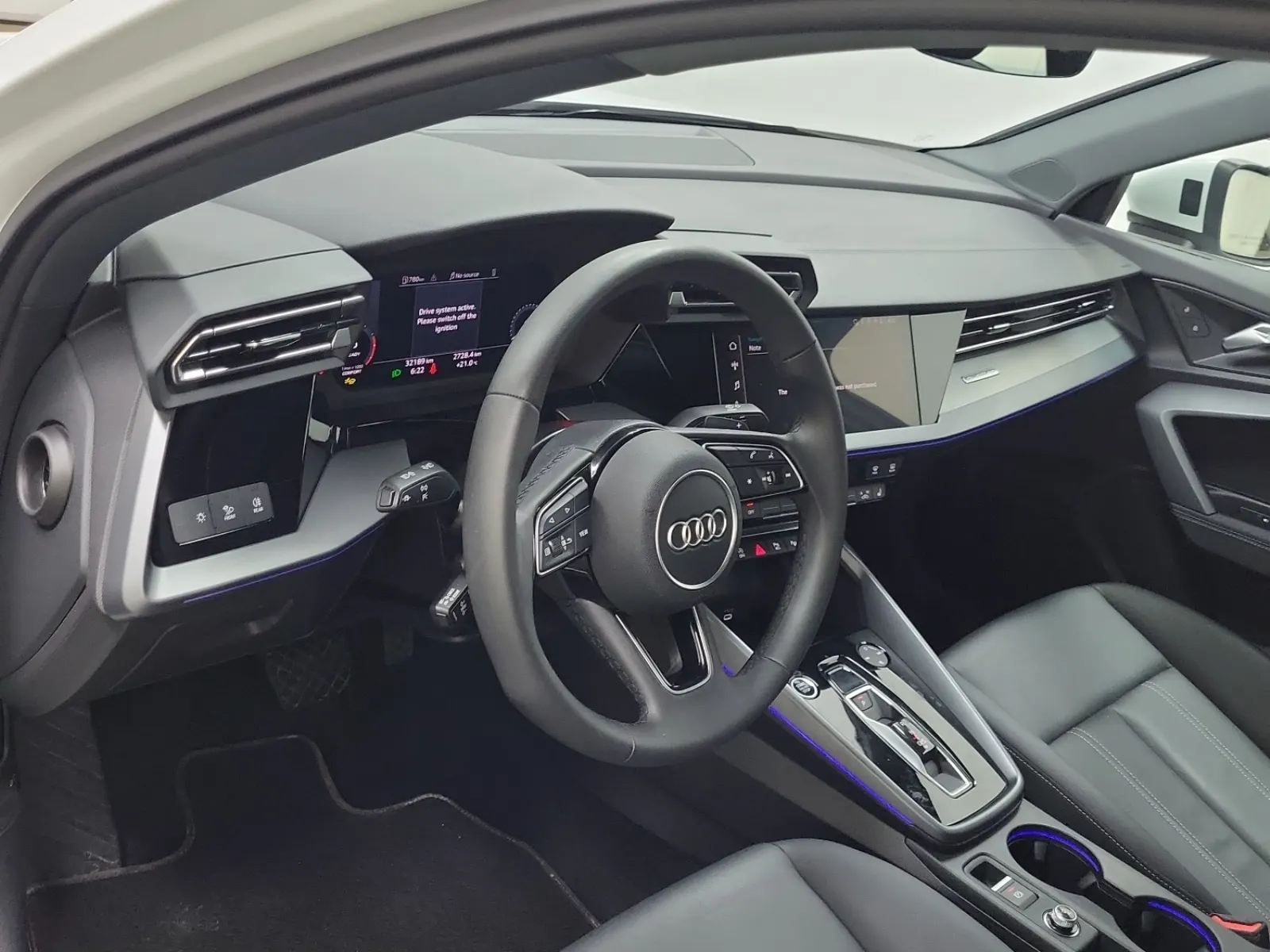 Interior driver side