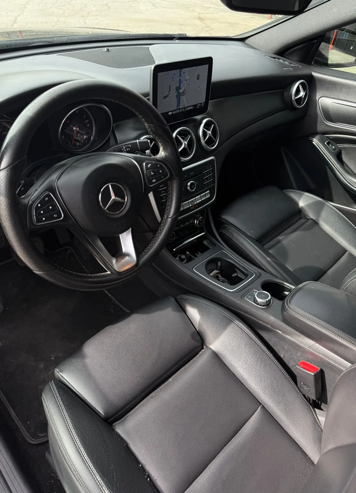 Interior driver side