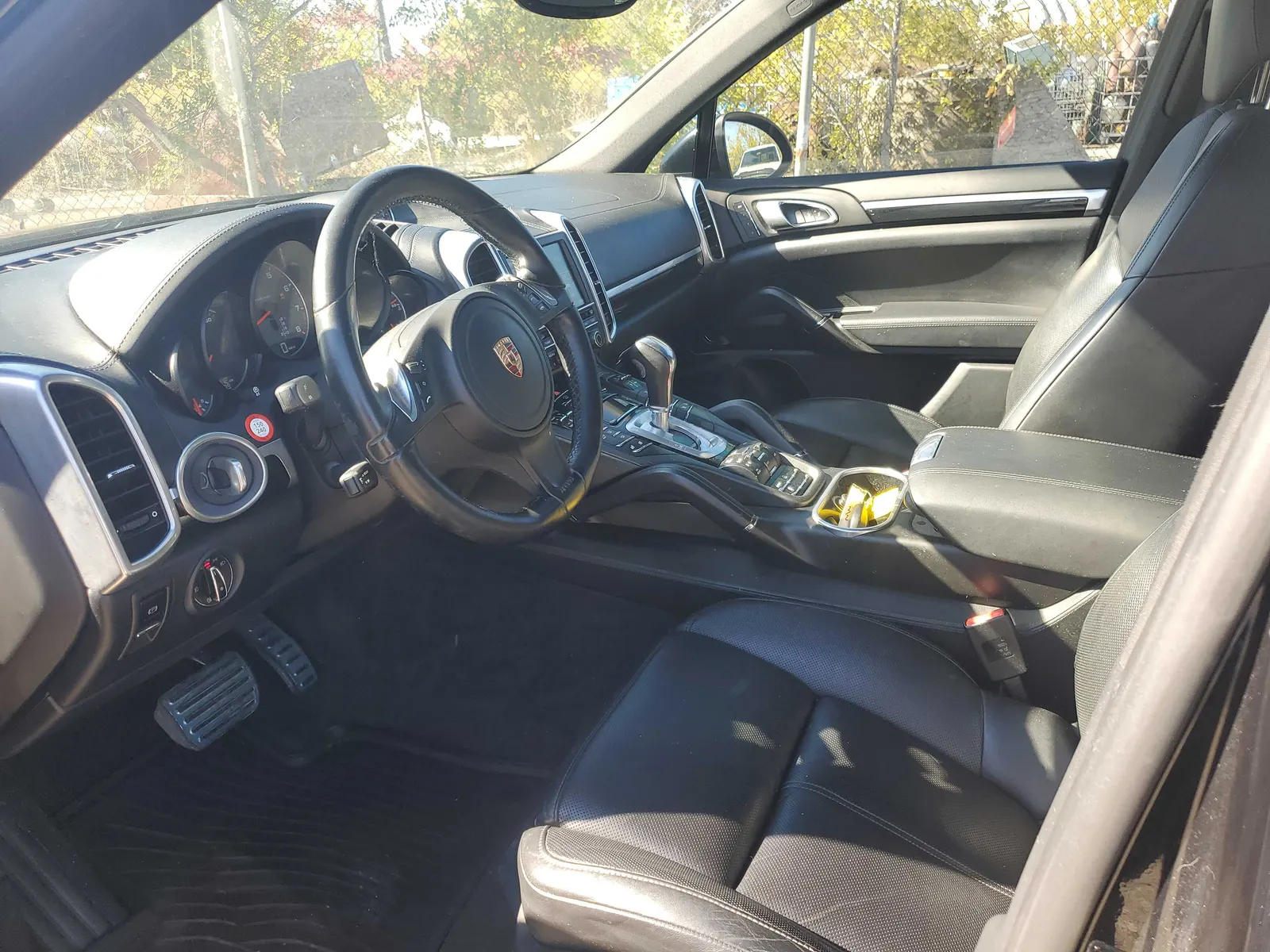 Interior driver side