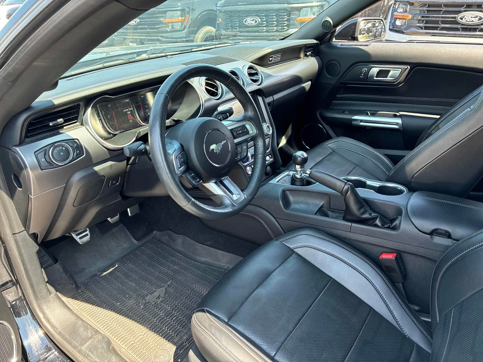 Interior driver side
