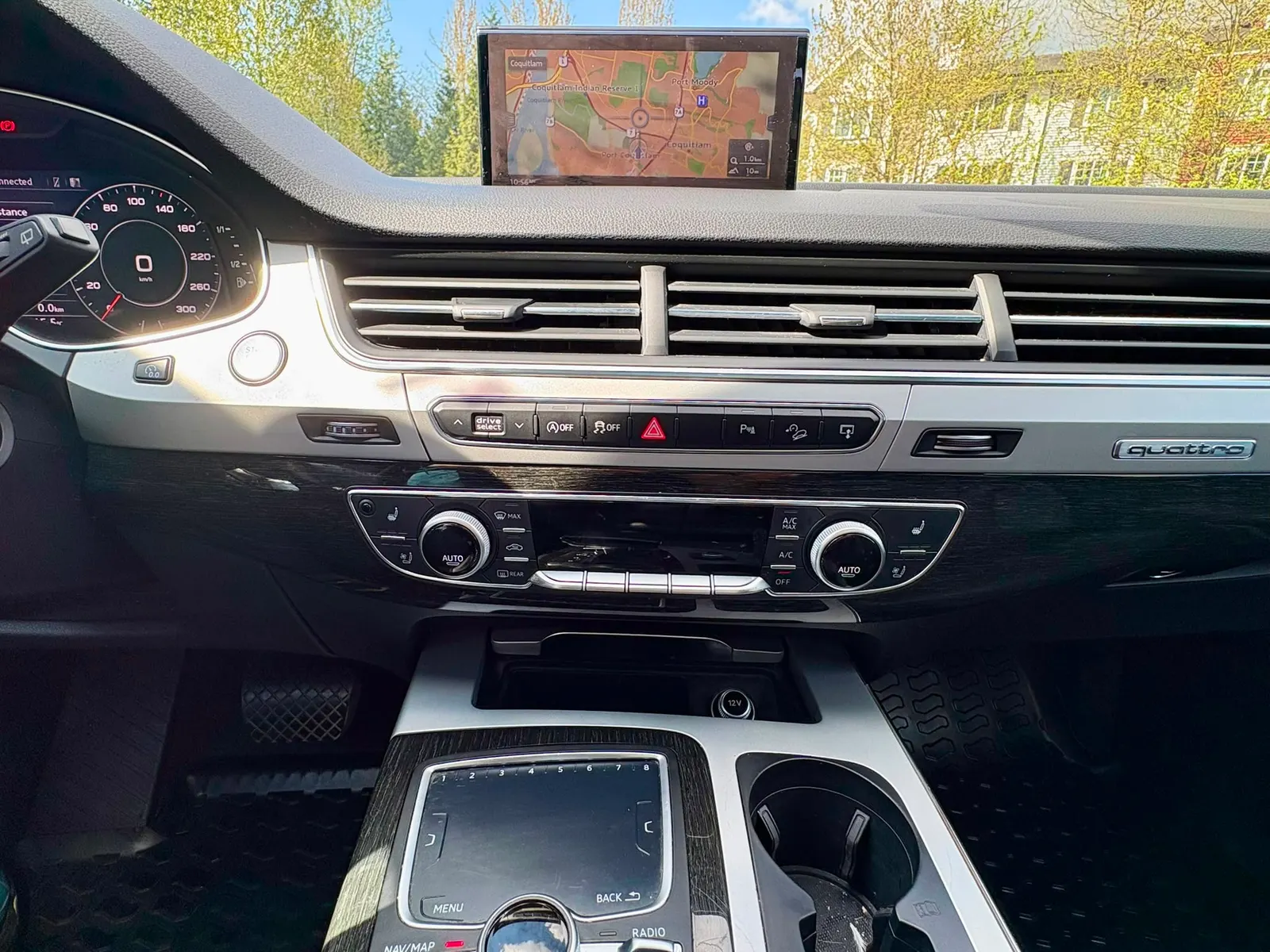 Interior driver side