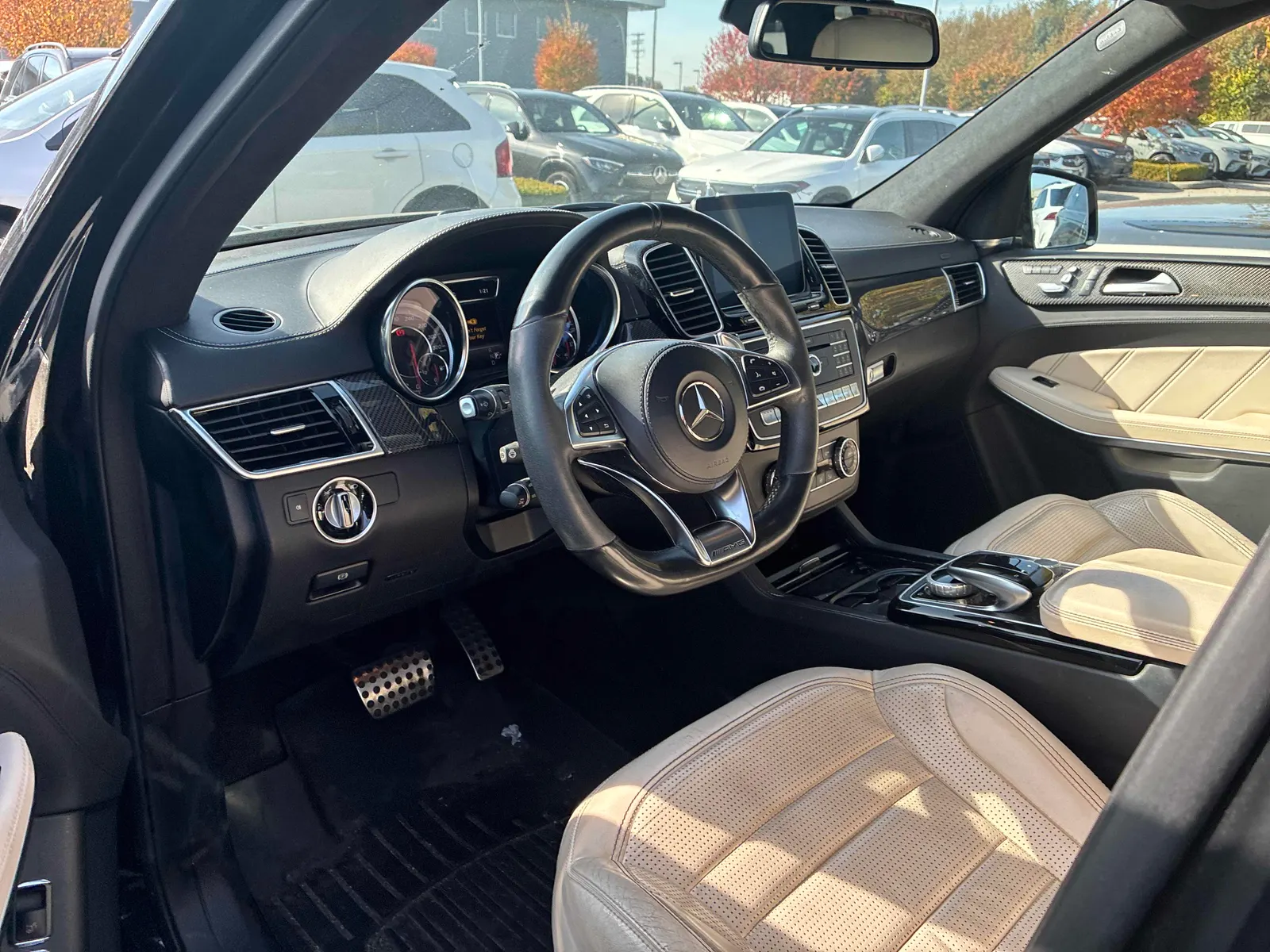 Interior driver side