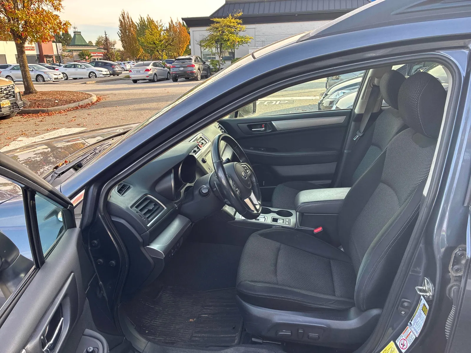 Interior driver side