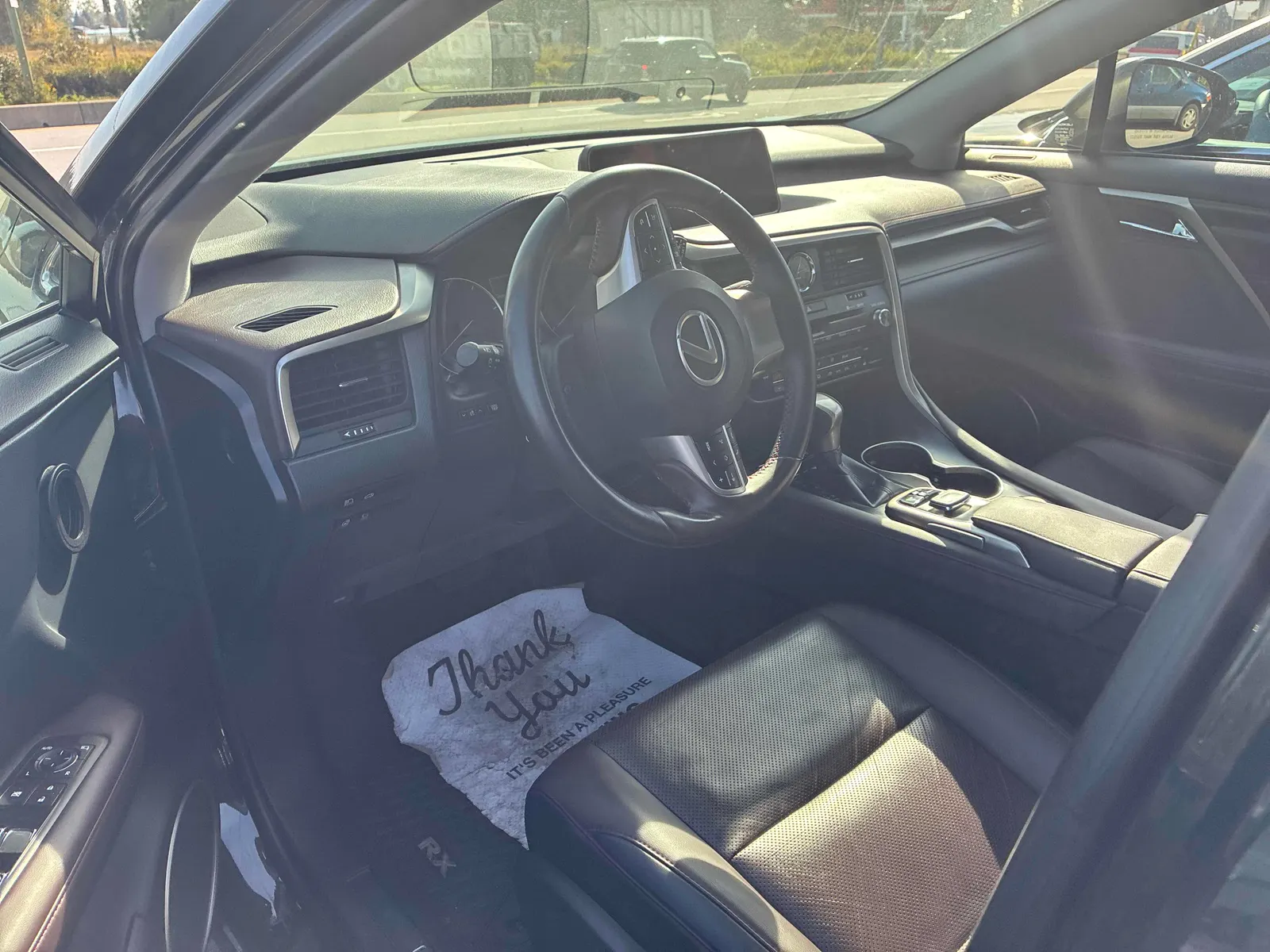 Interior driver side