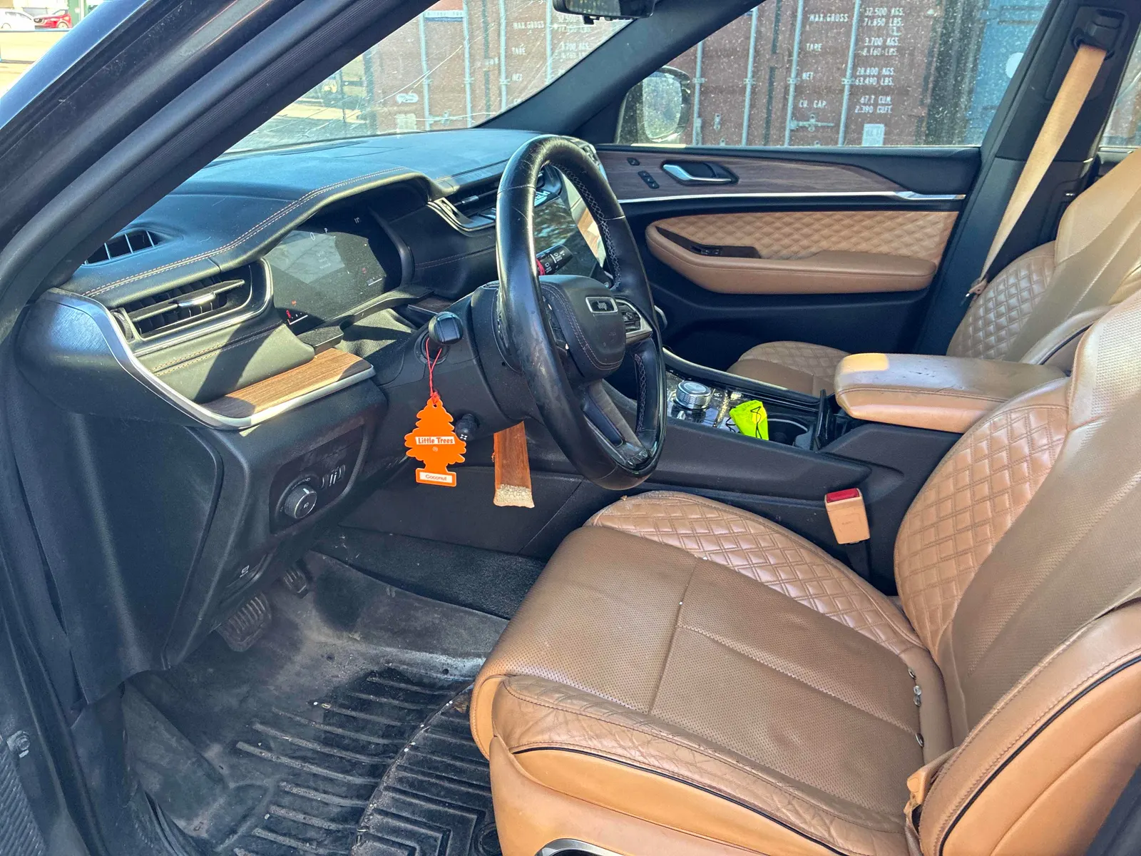 Interior driver side