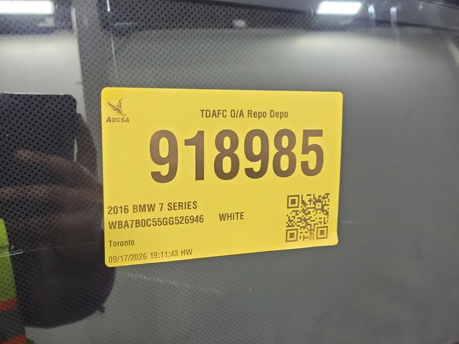 Inventory Label Photo