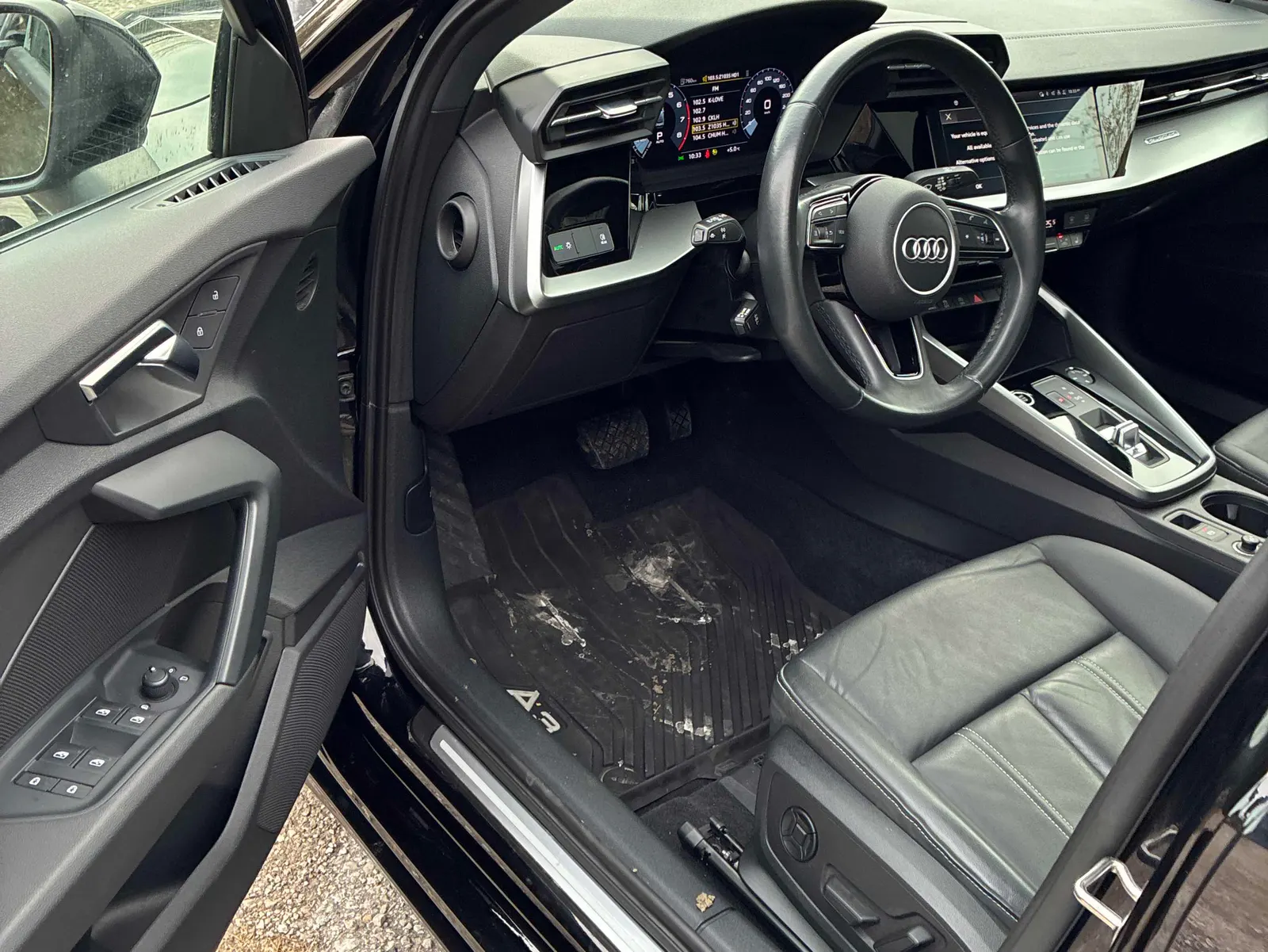 Interior driver side