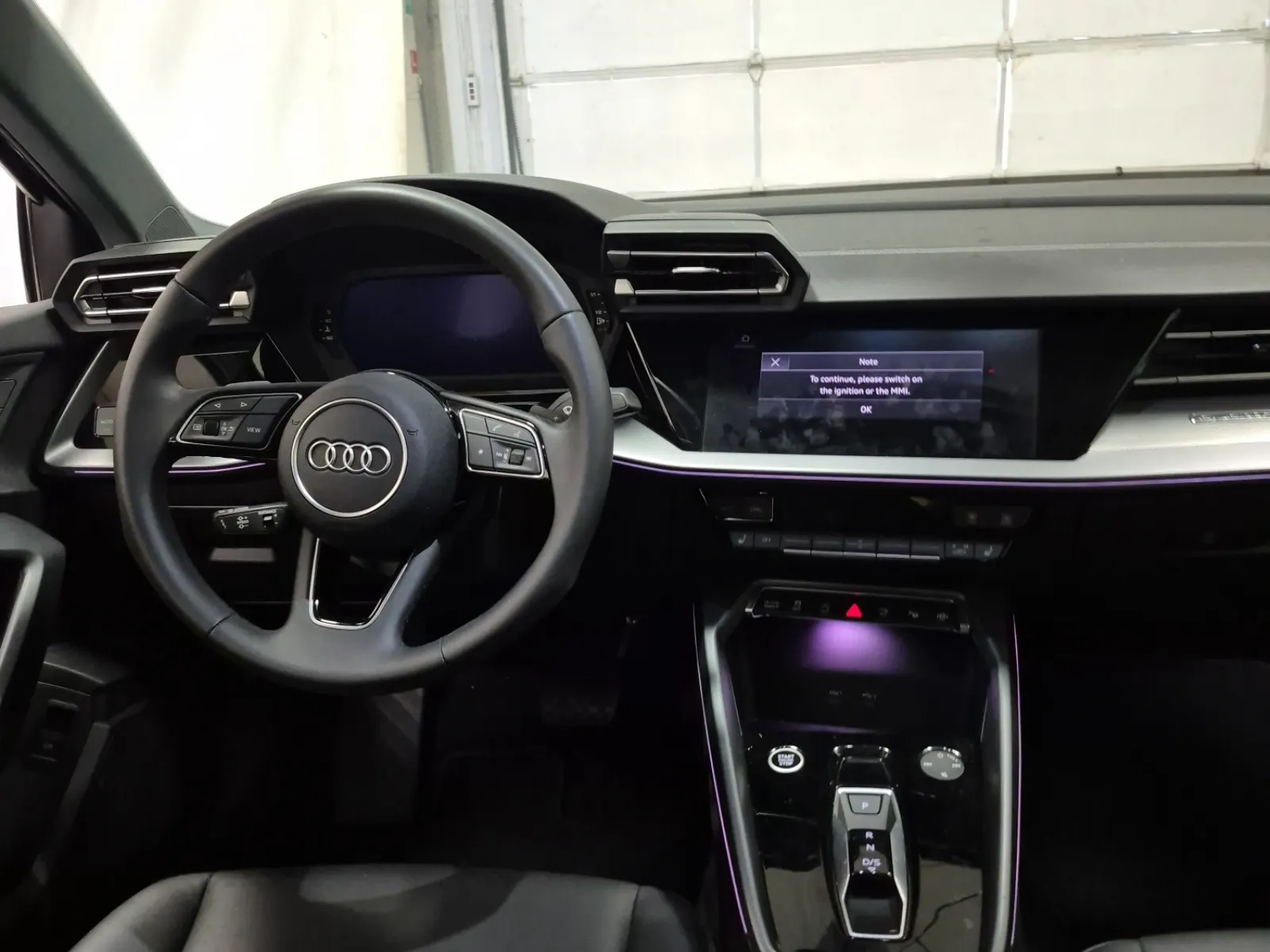 Interior driver side