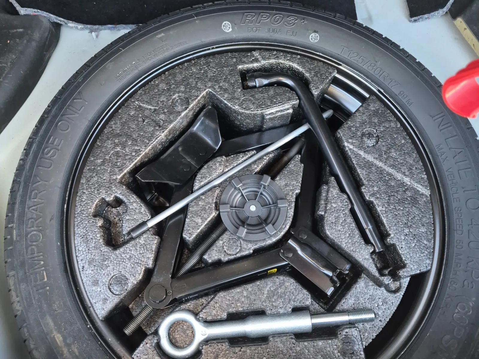 Spare Tire & Wheel Photo