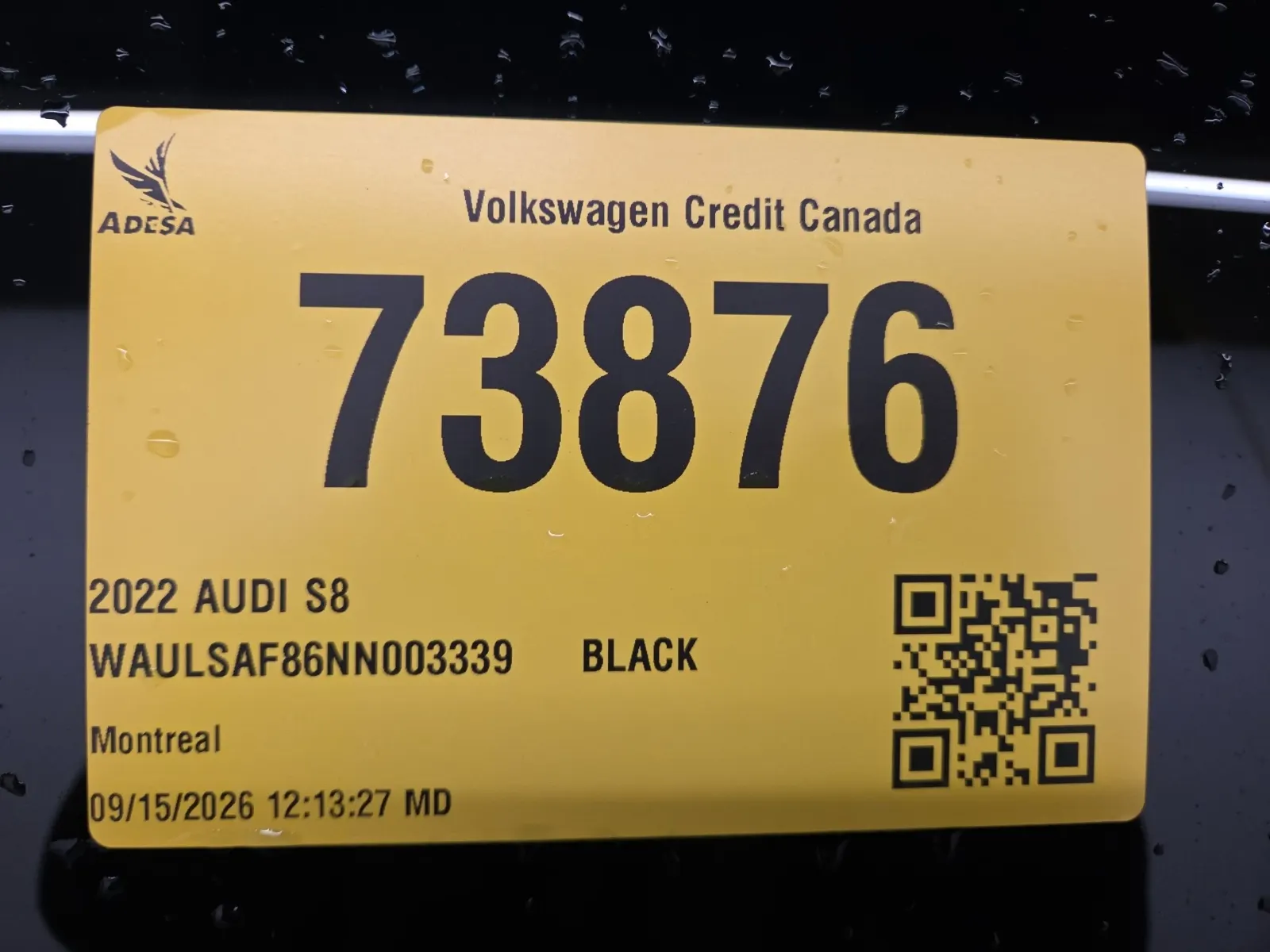 Inventory Label Photo
