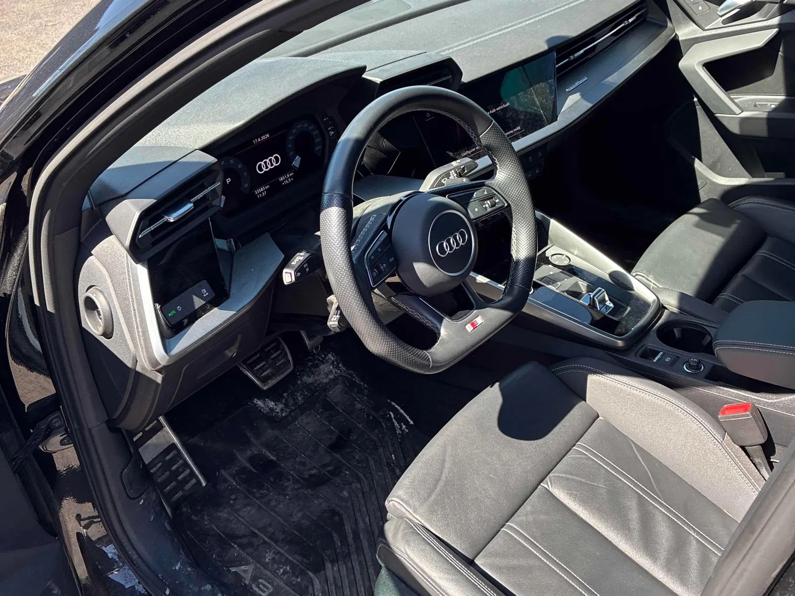 Interior driver side