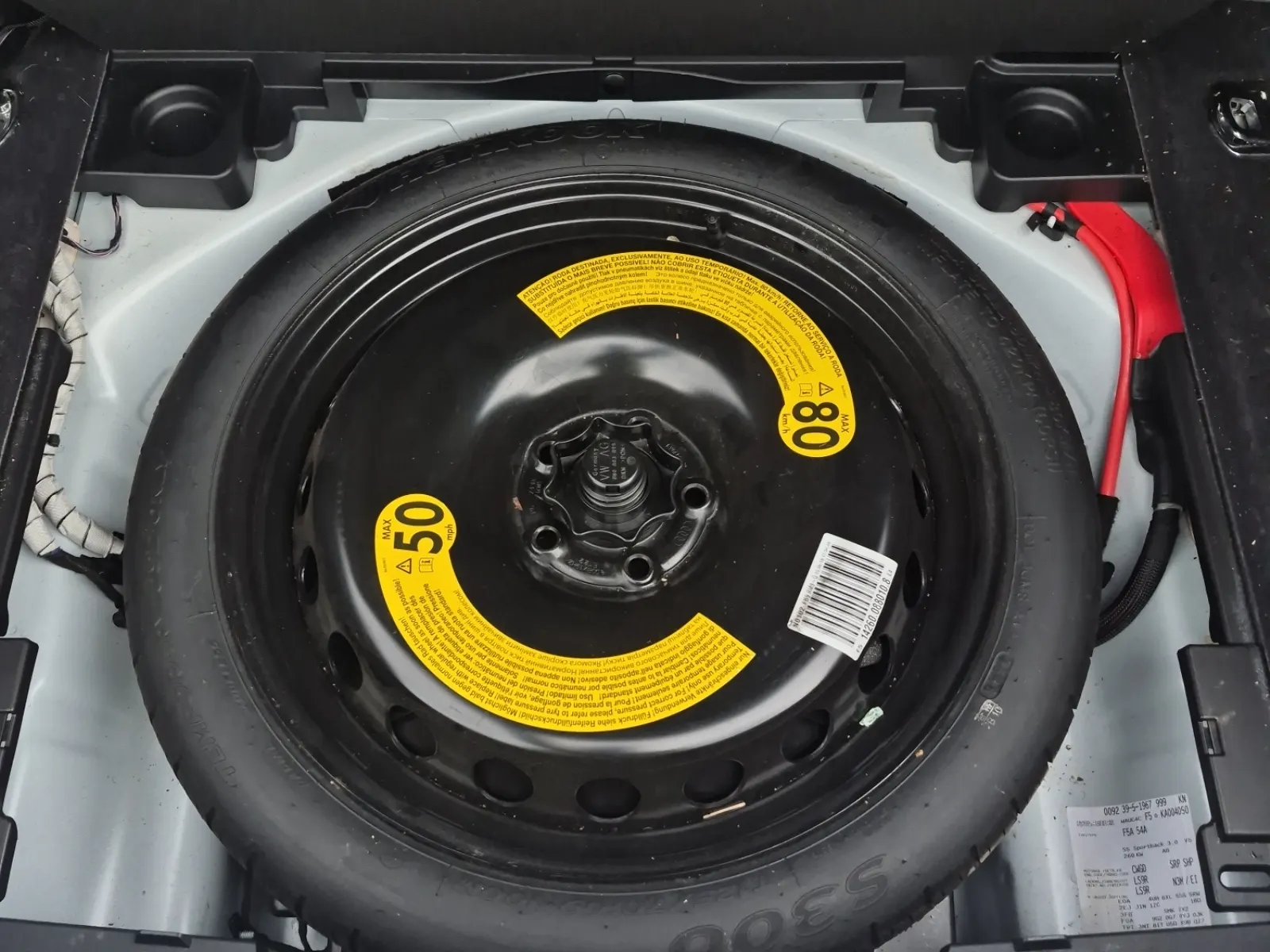 Spare Tire & Wheel Photo