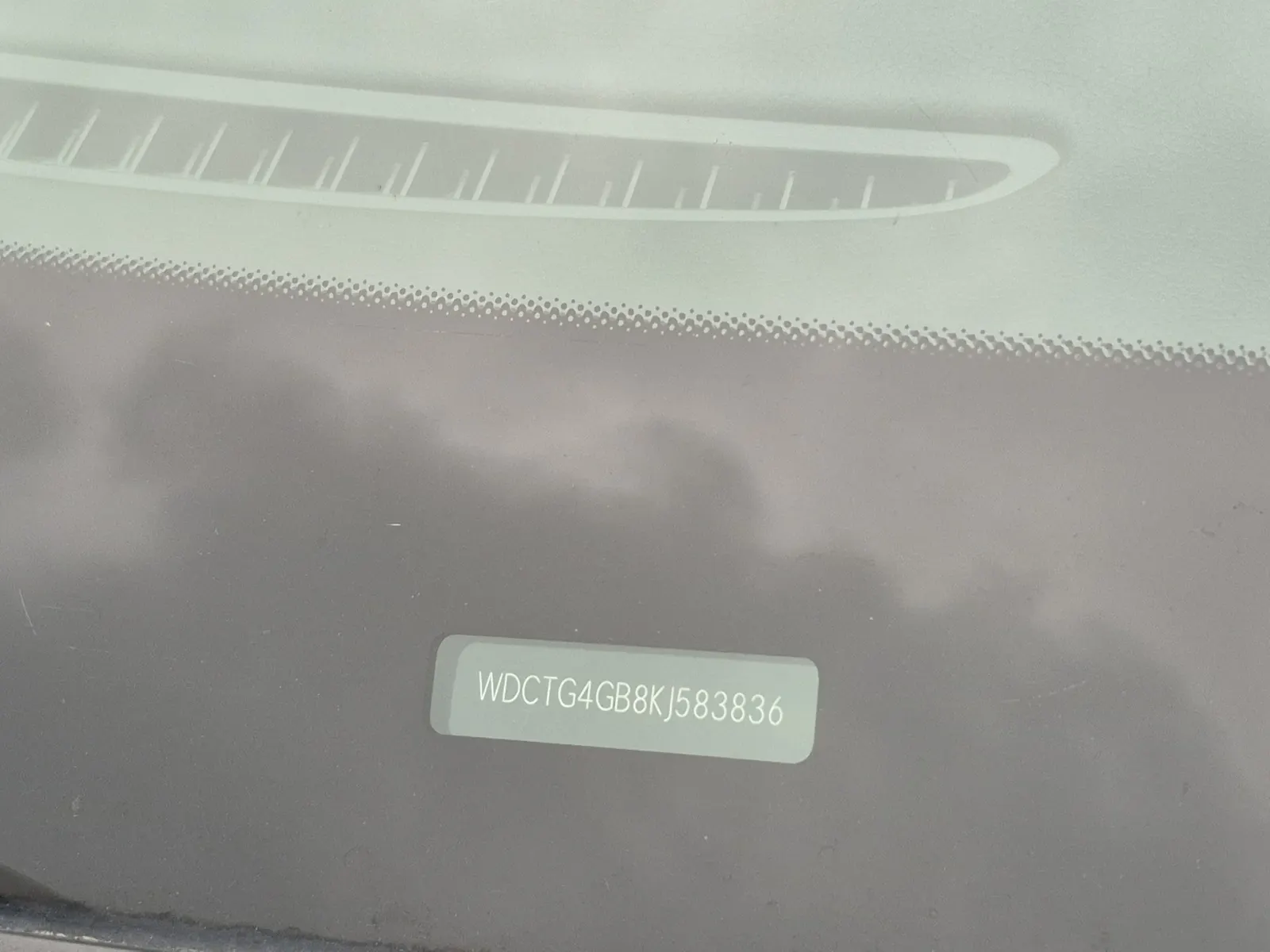 Dash VIN Plate Photo