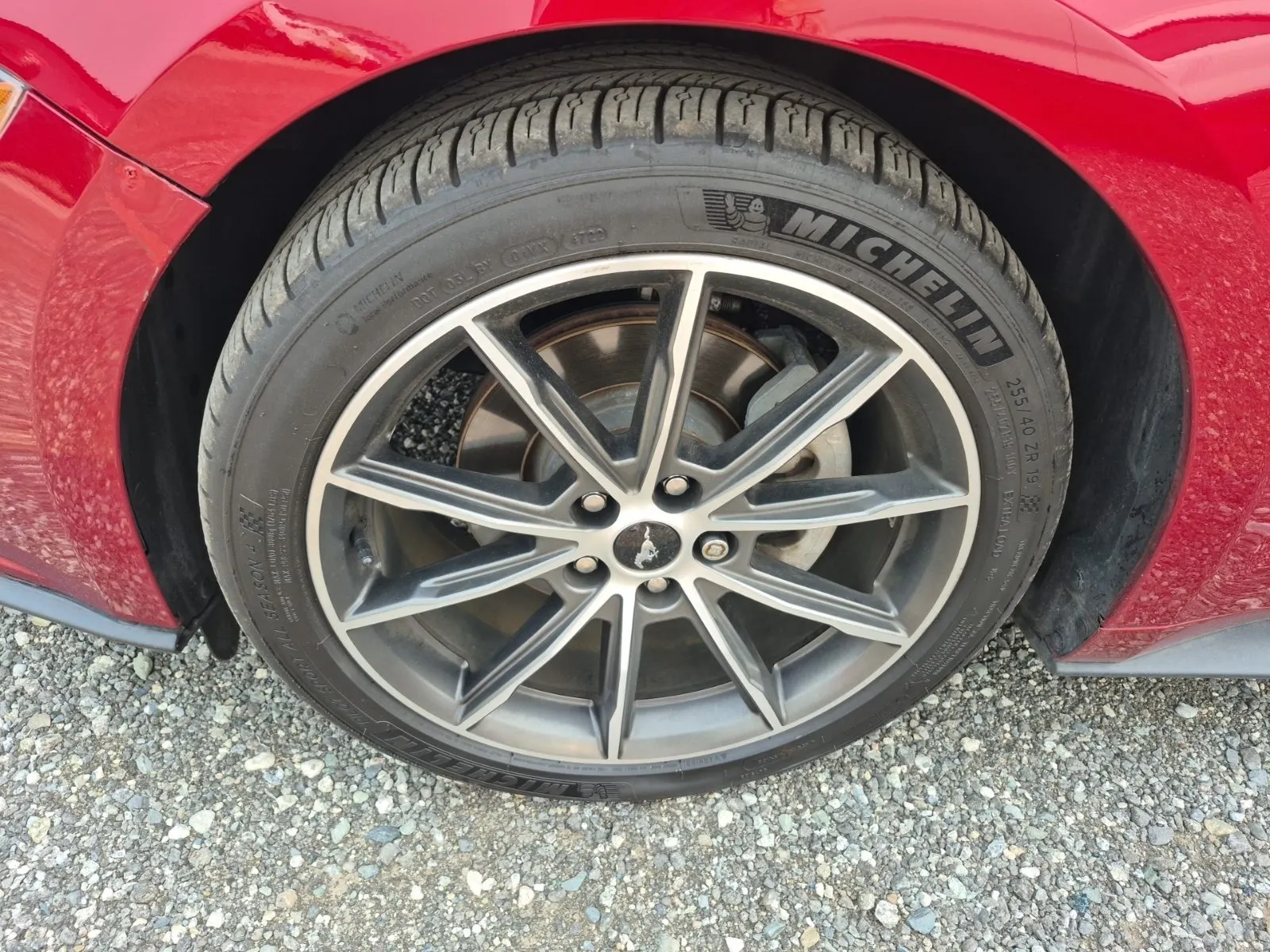 Front driver wheel/tire photo