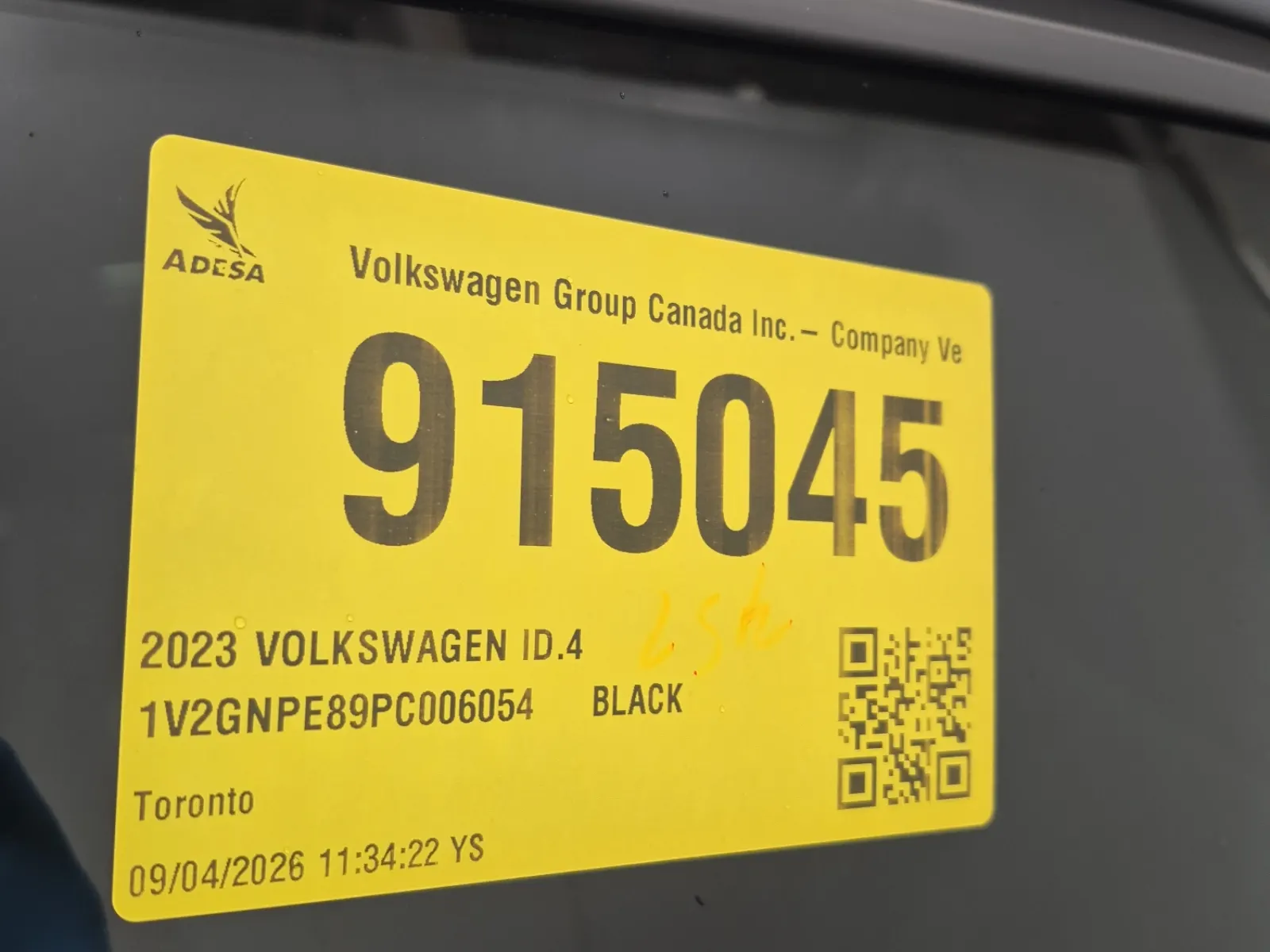 Inventory Label Photo