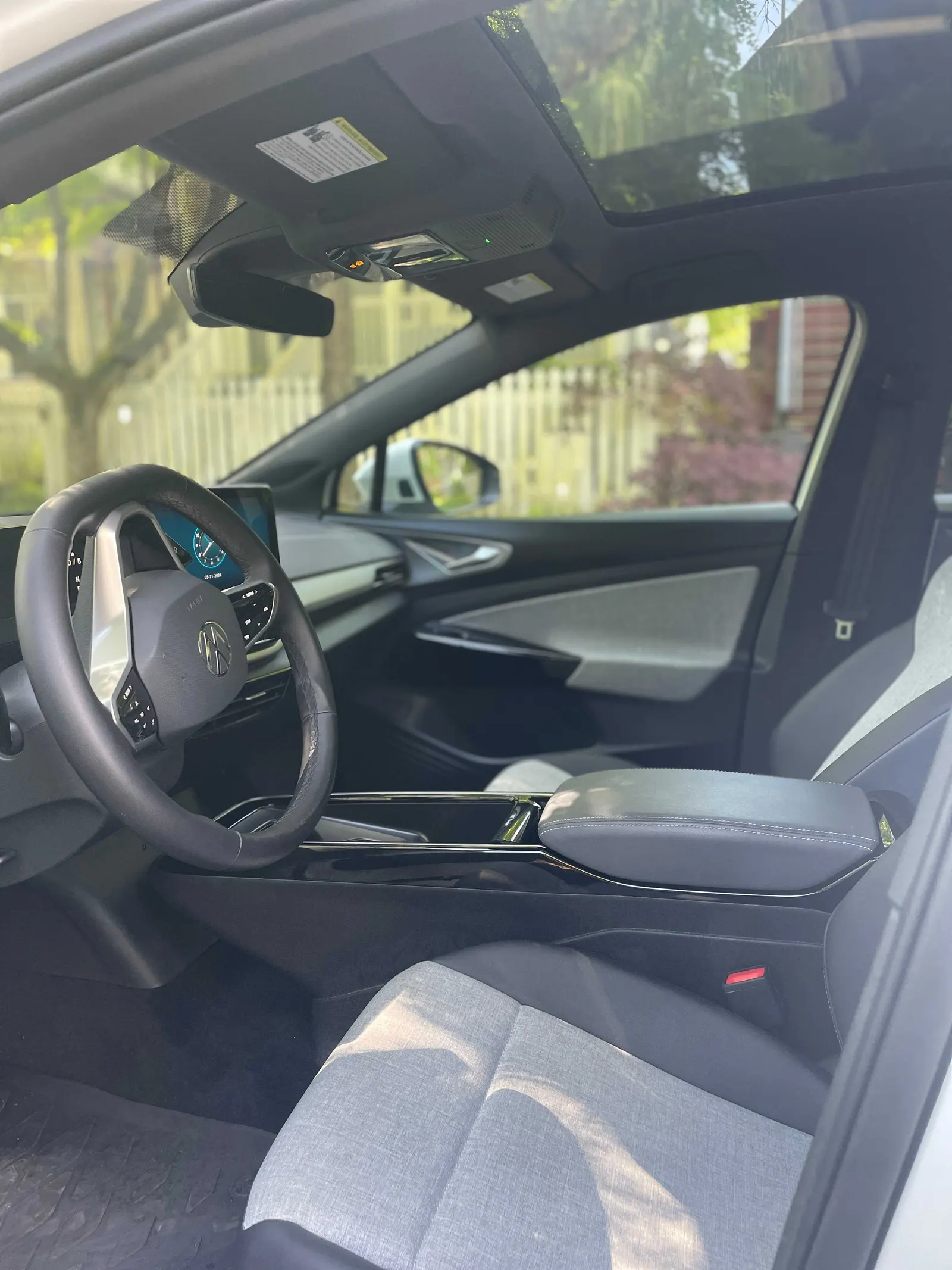 Interior driver side