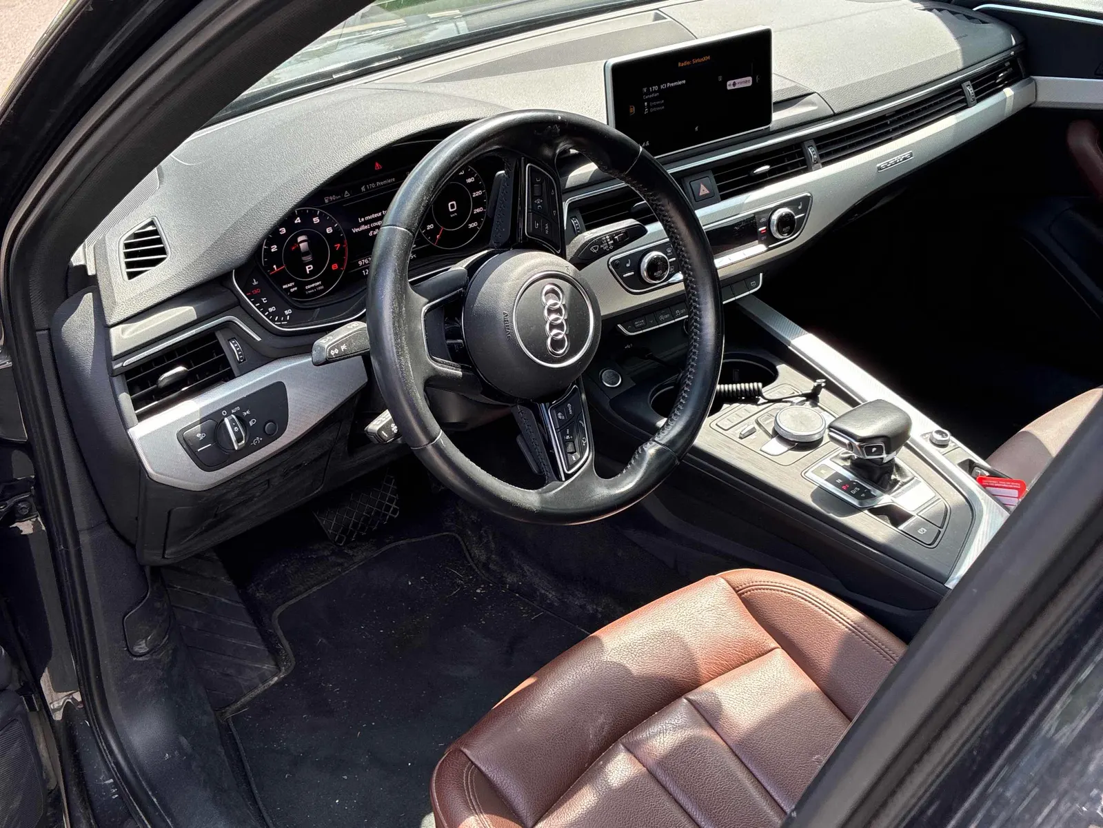Interior driver side