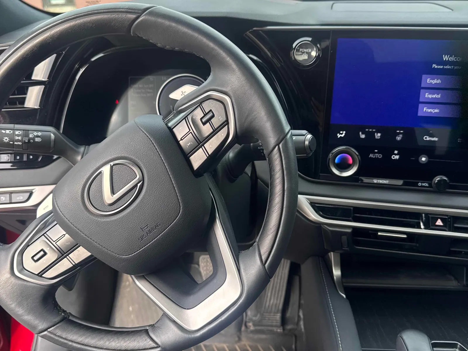 Interior driver side