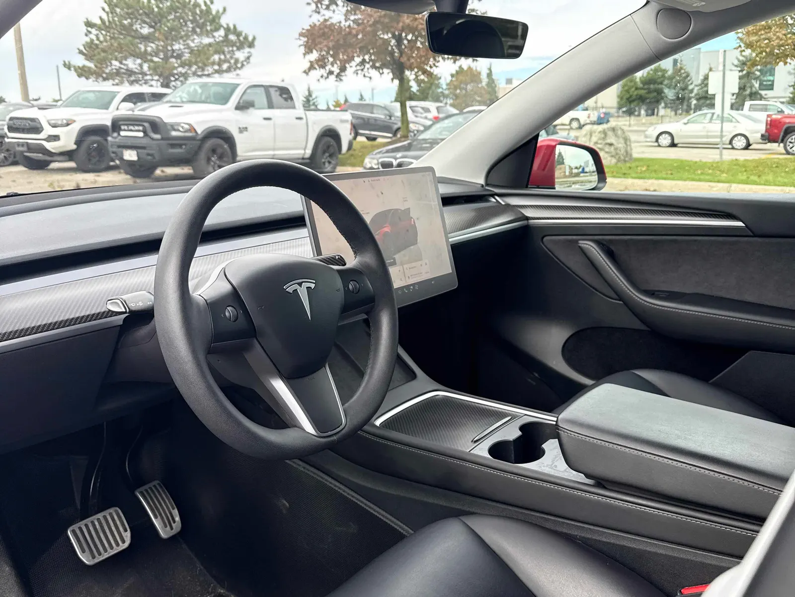 Interior driver side