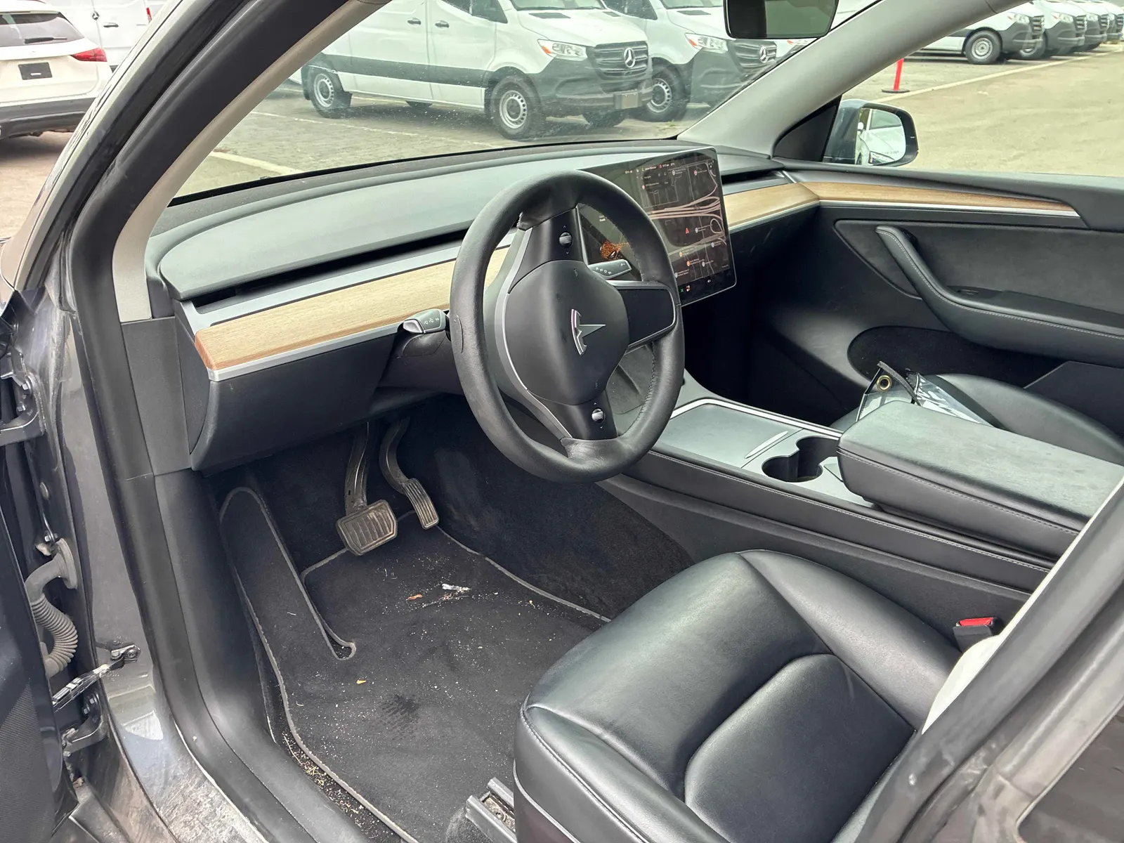 Interior driver side