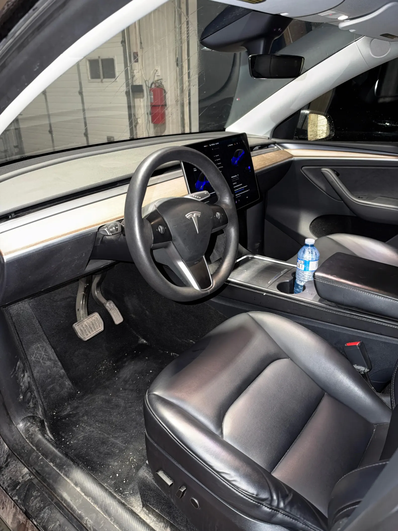 Interior driver side