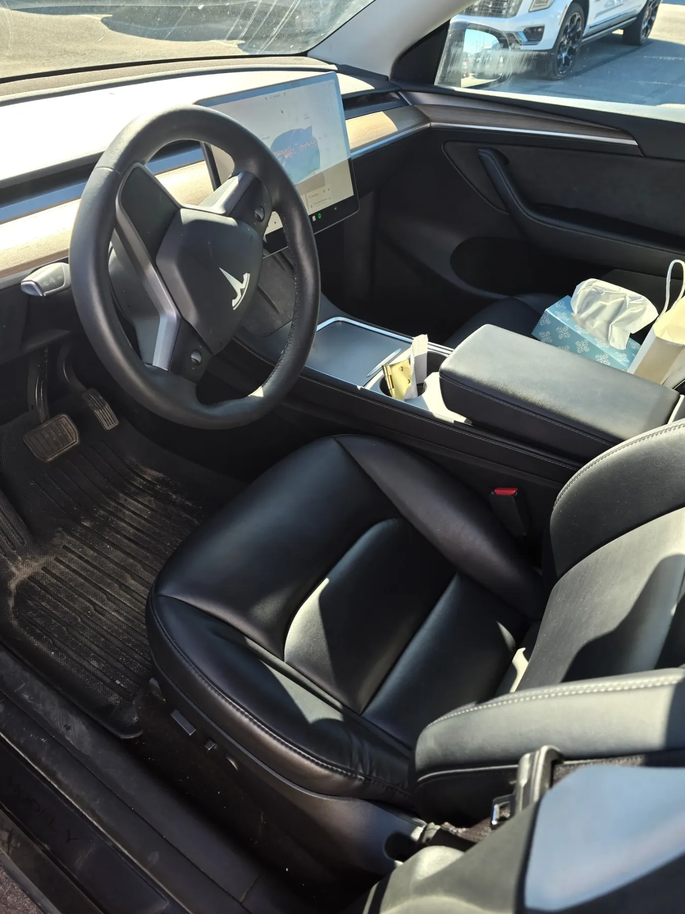Interior driver side