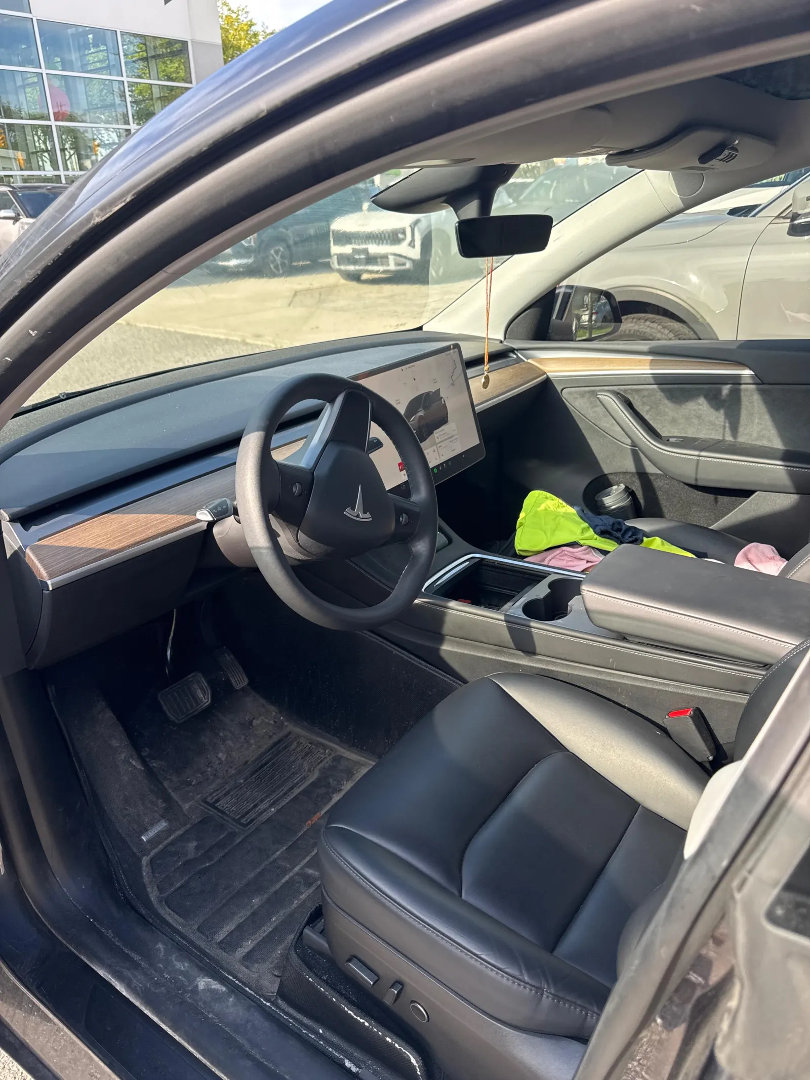 Interior driver side