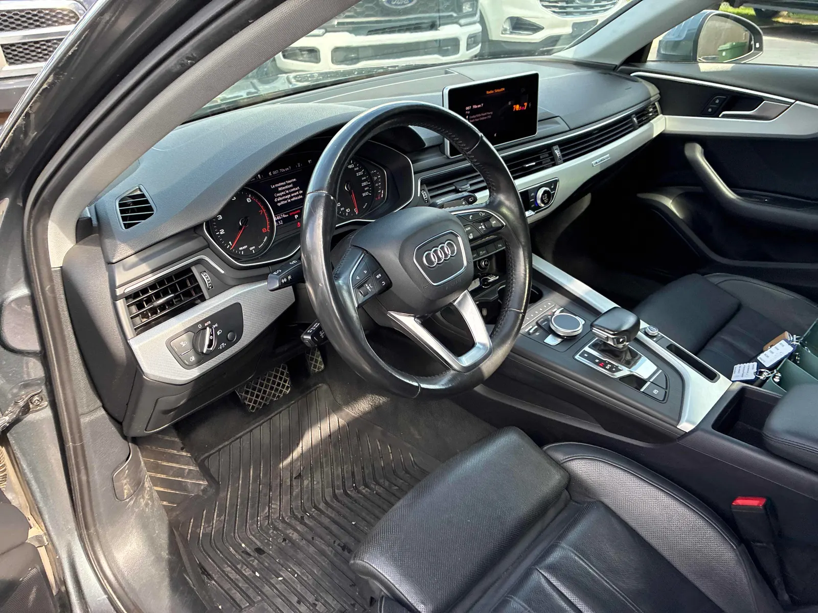Interior driver side