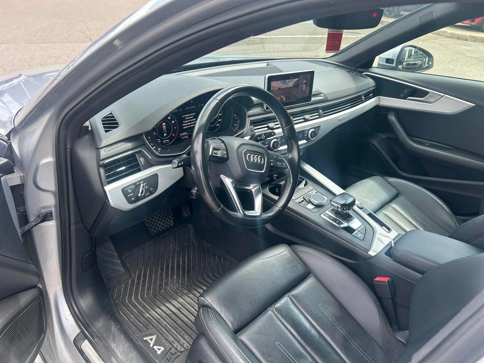 Interior driver side