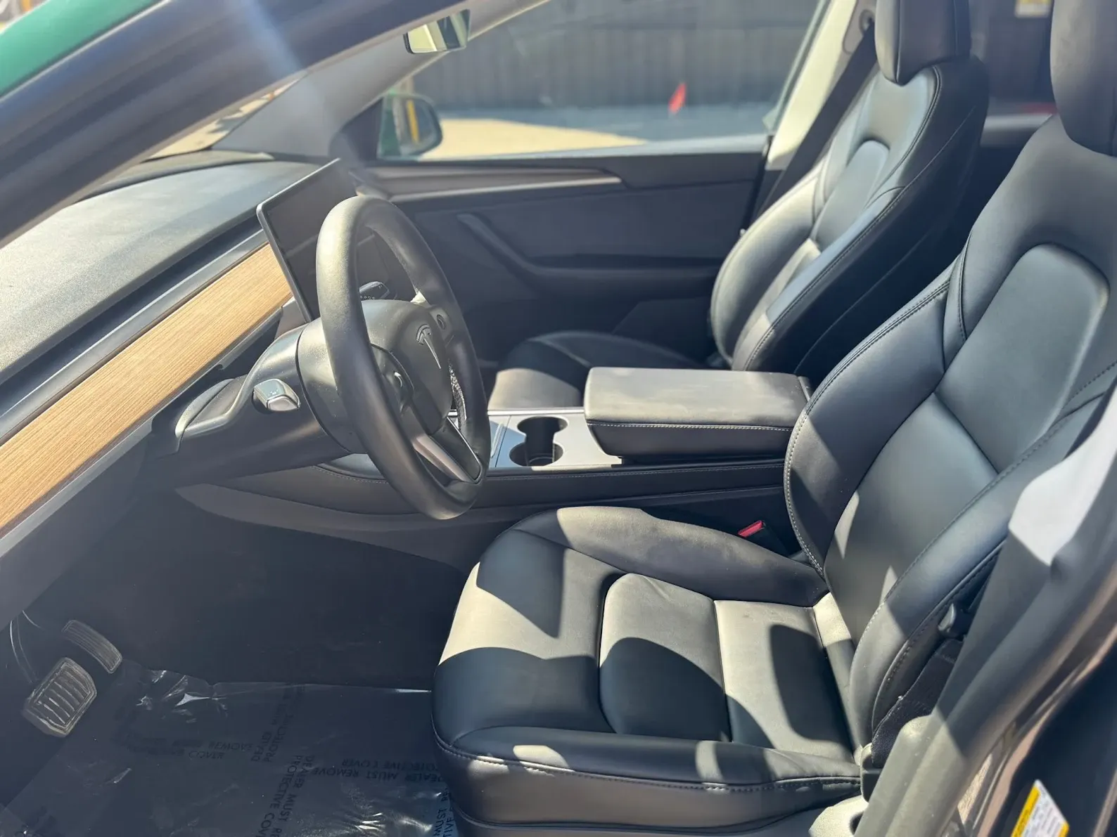 Interior driver side