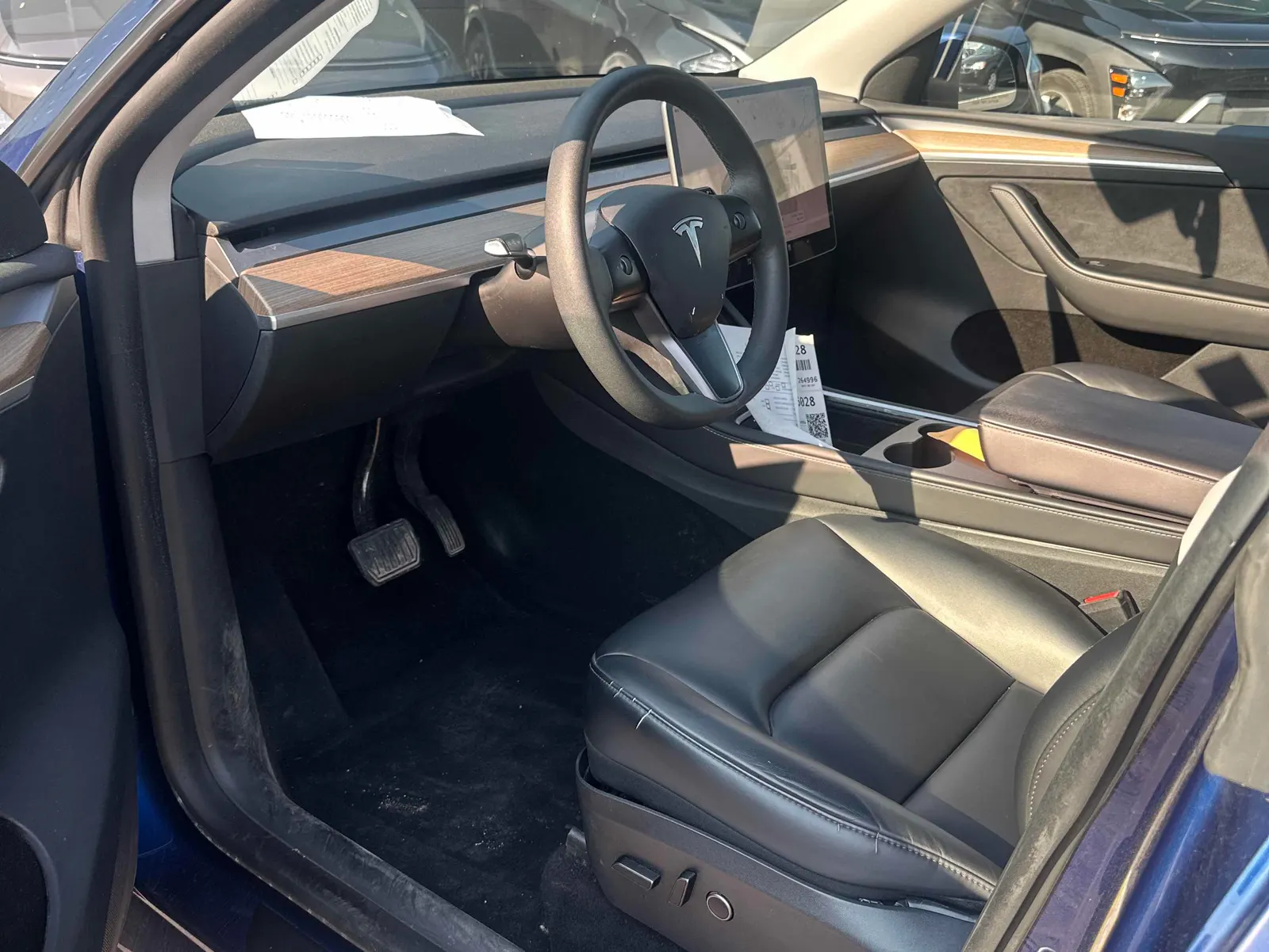Interior driver side