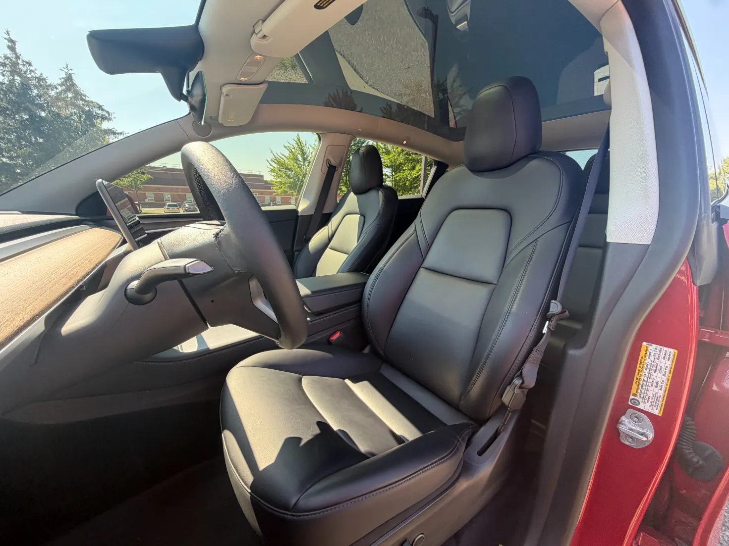 Interior driver side