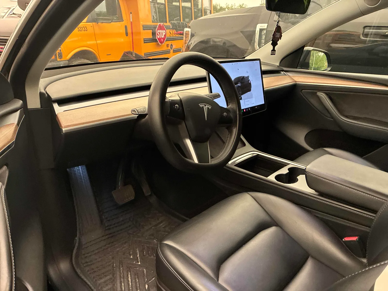 Interior driver side