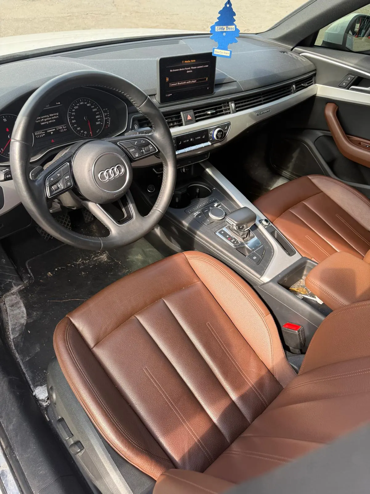 Interior driver side