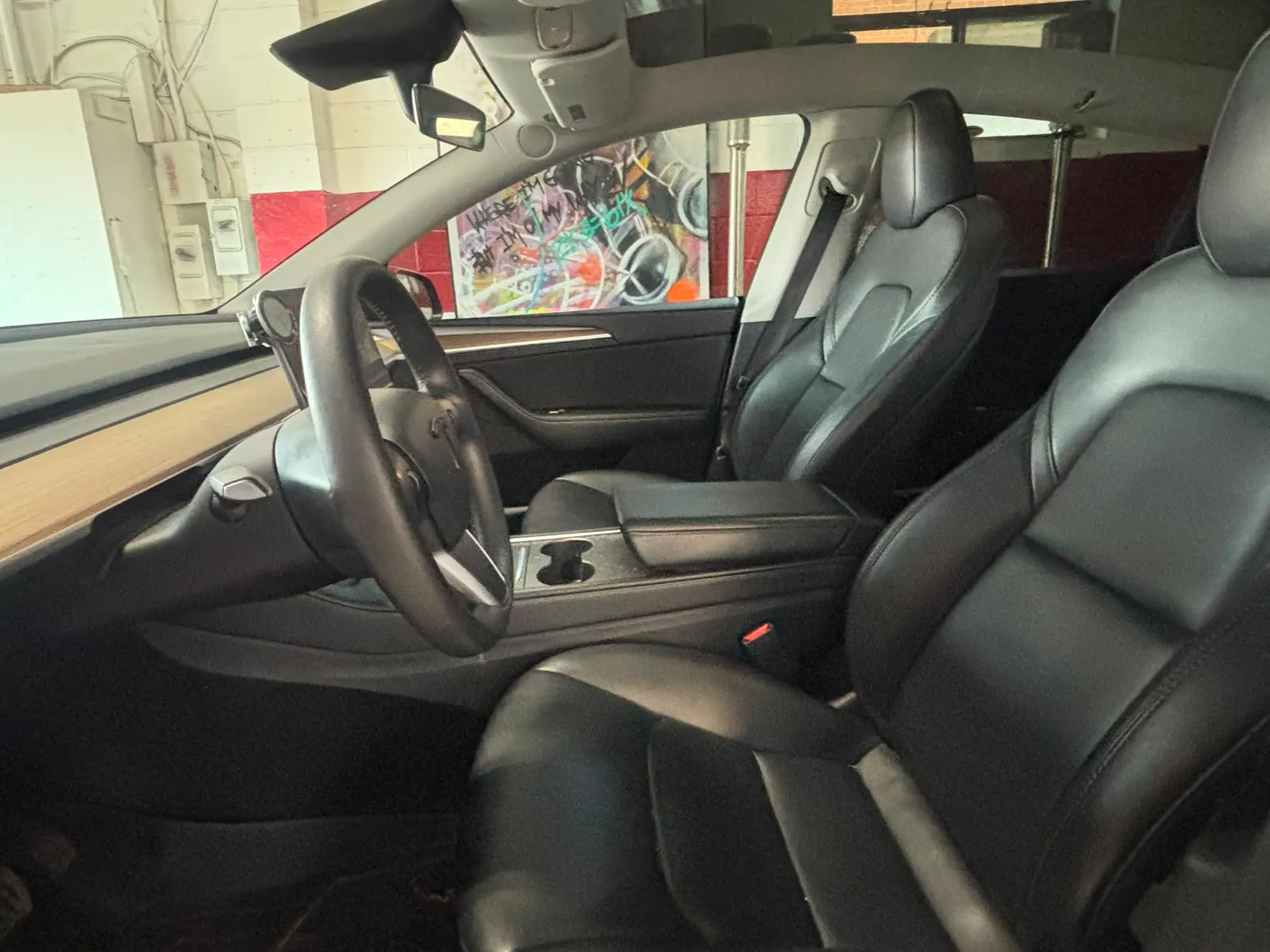 Interior driver side