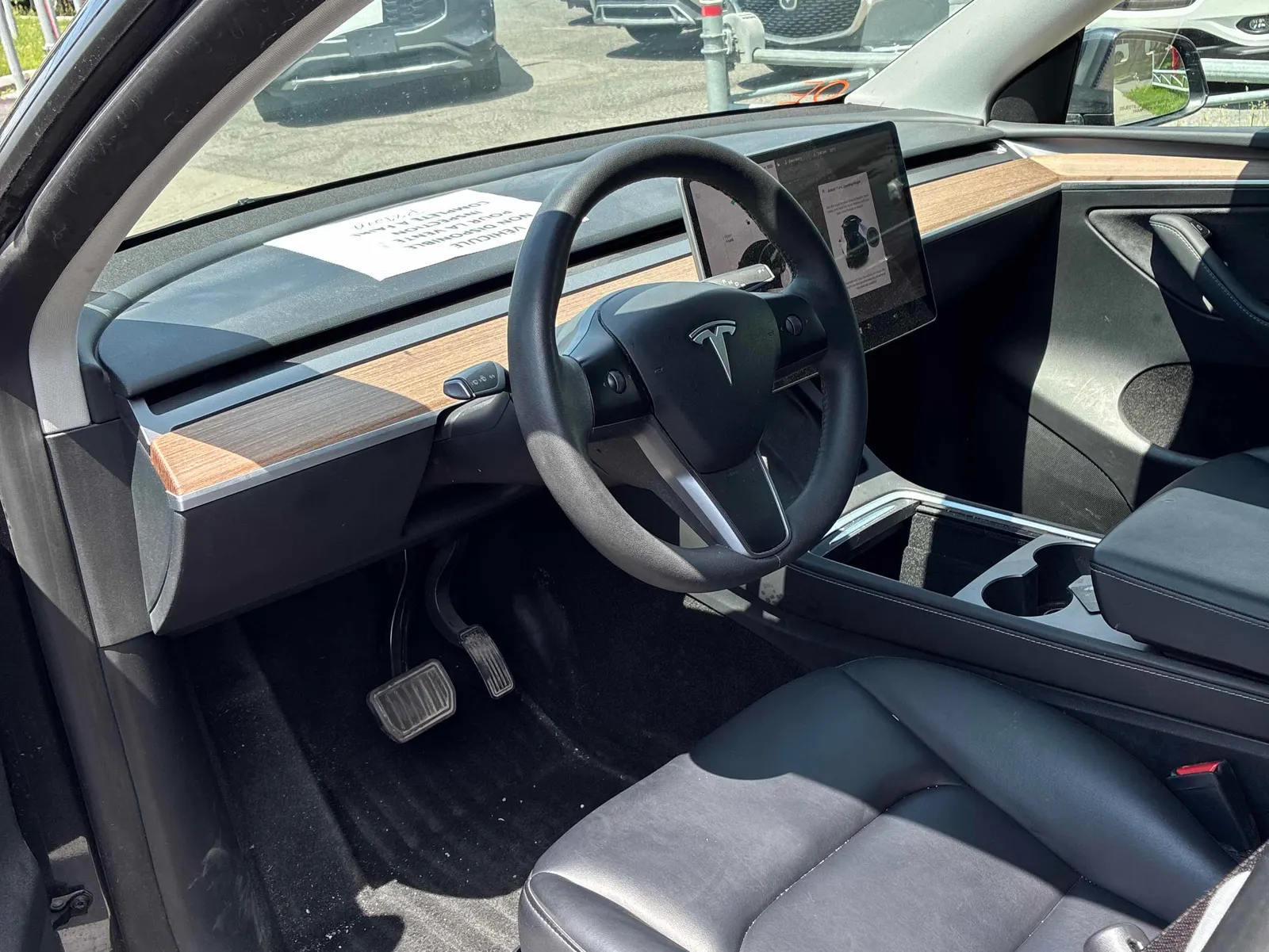 Interior driver side