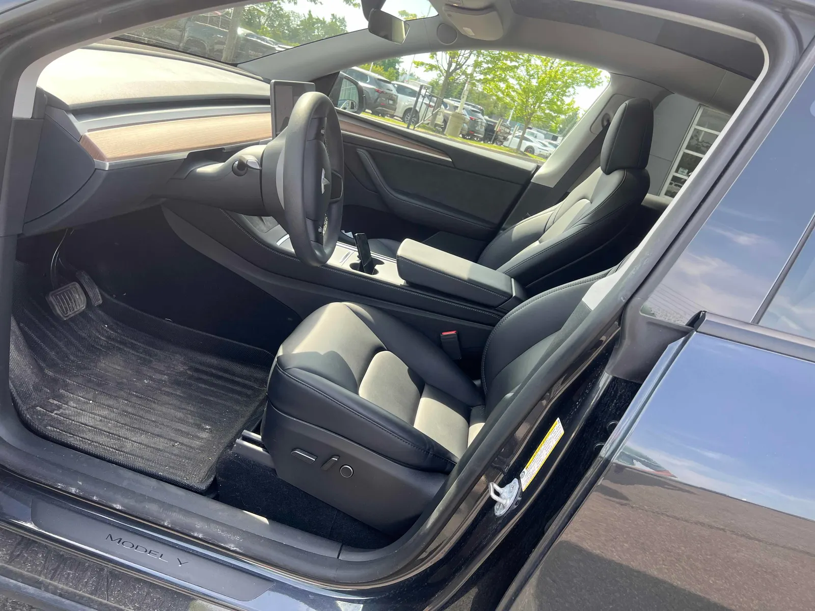 Interior driver side