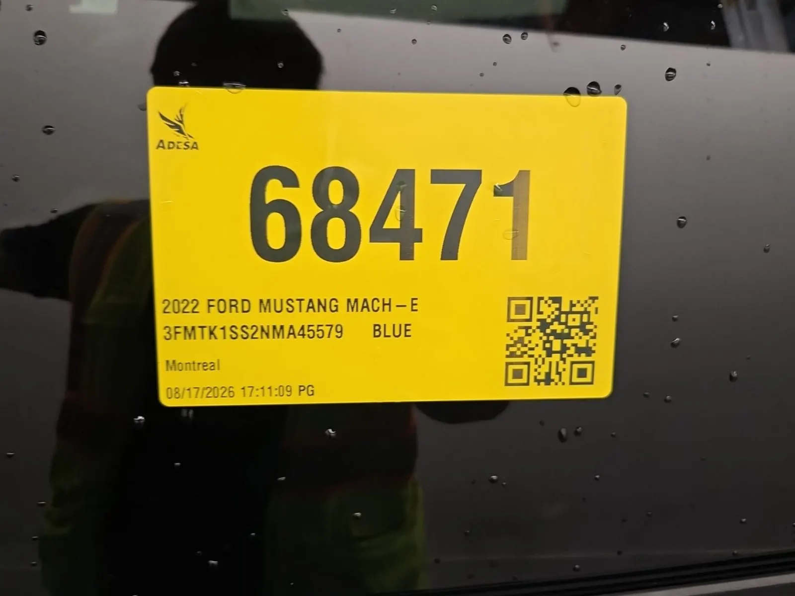 Inventory Label Photo