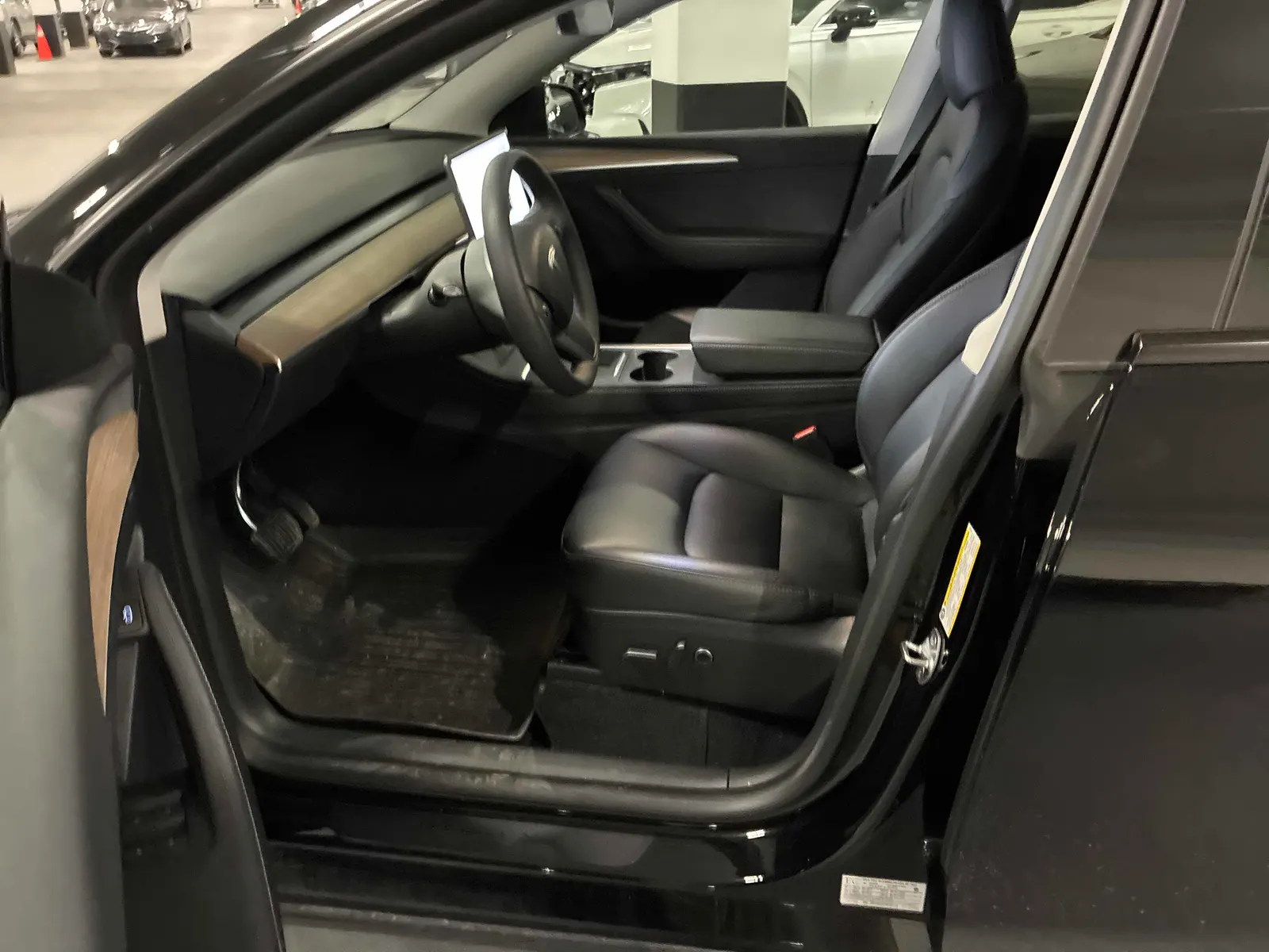 Interior driver side