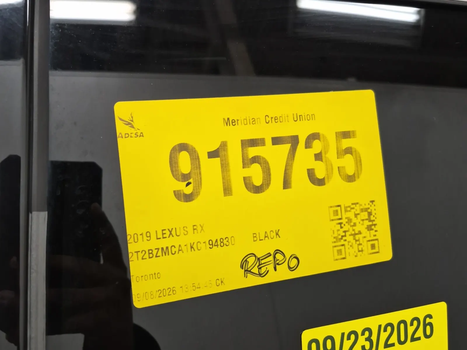 Inventory Label Photo