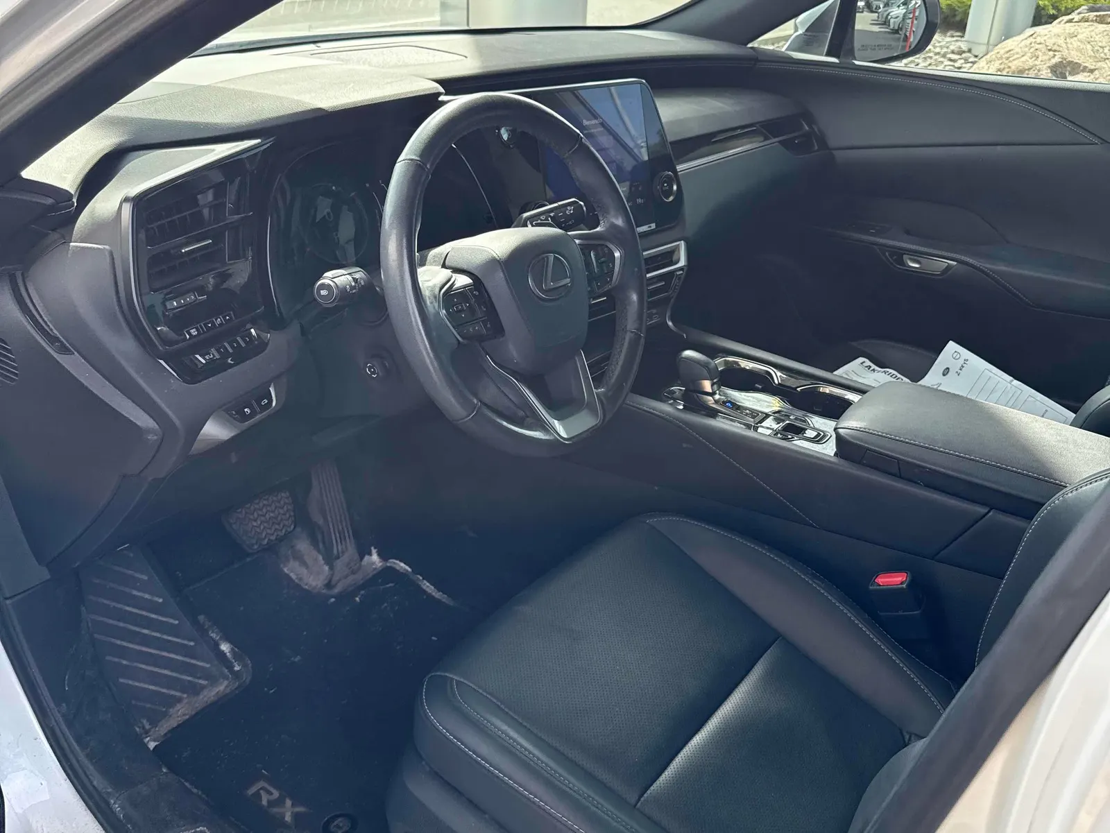 Interior driver side