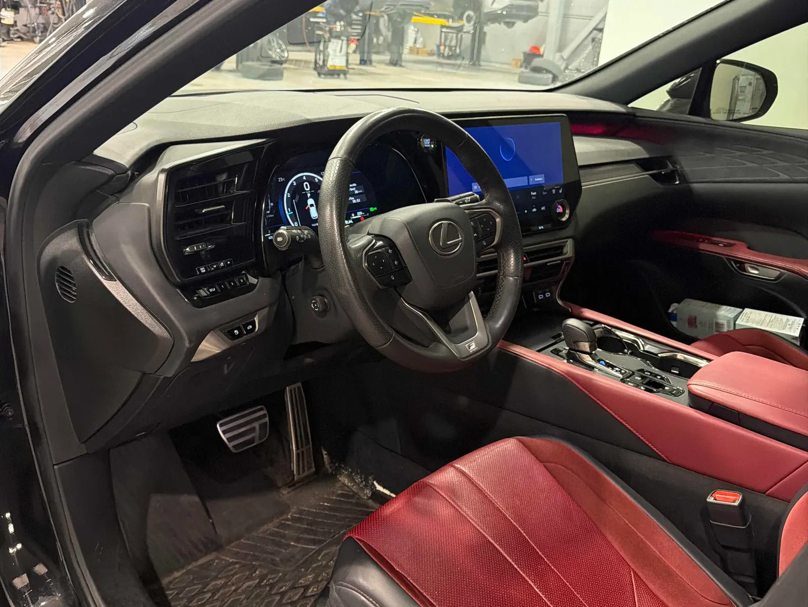 Interior driver side