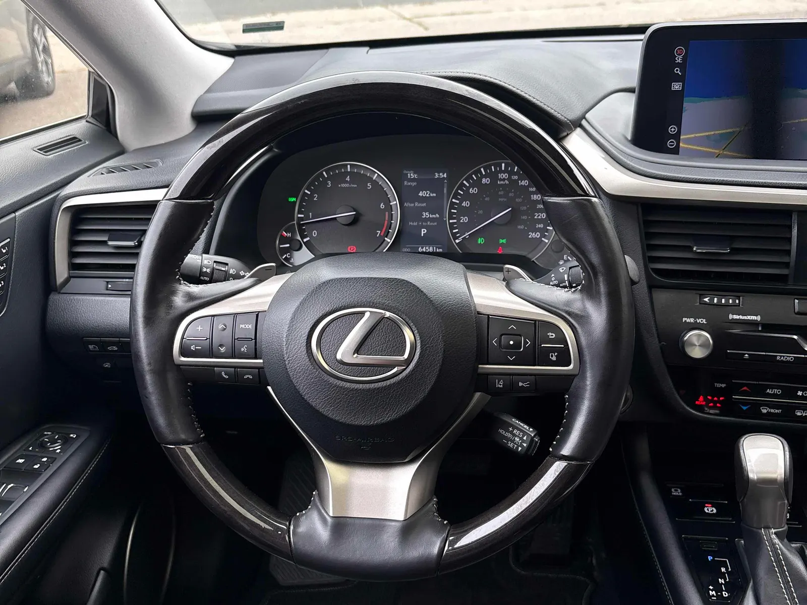 Interior driver side