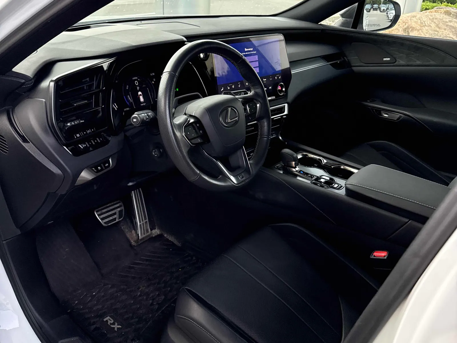 Interior driver side